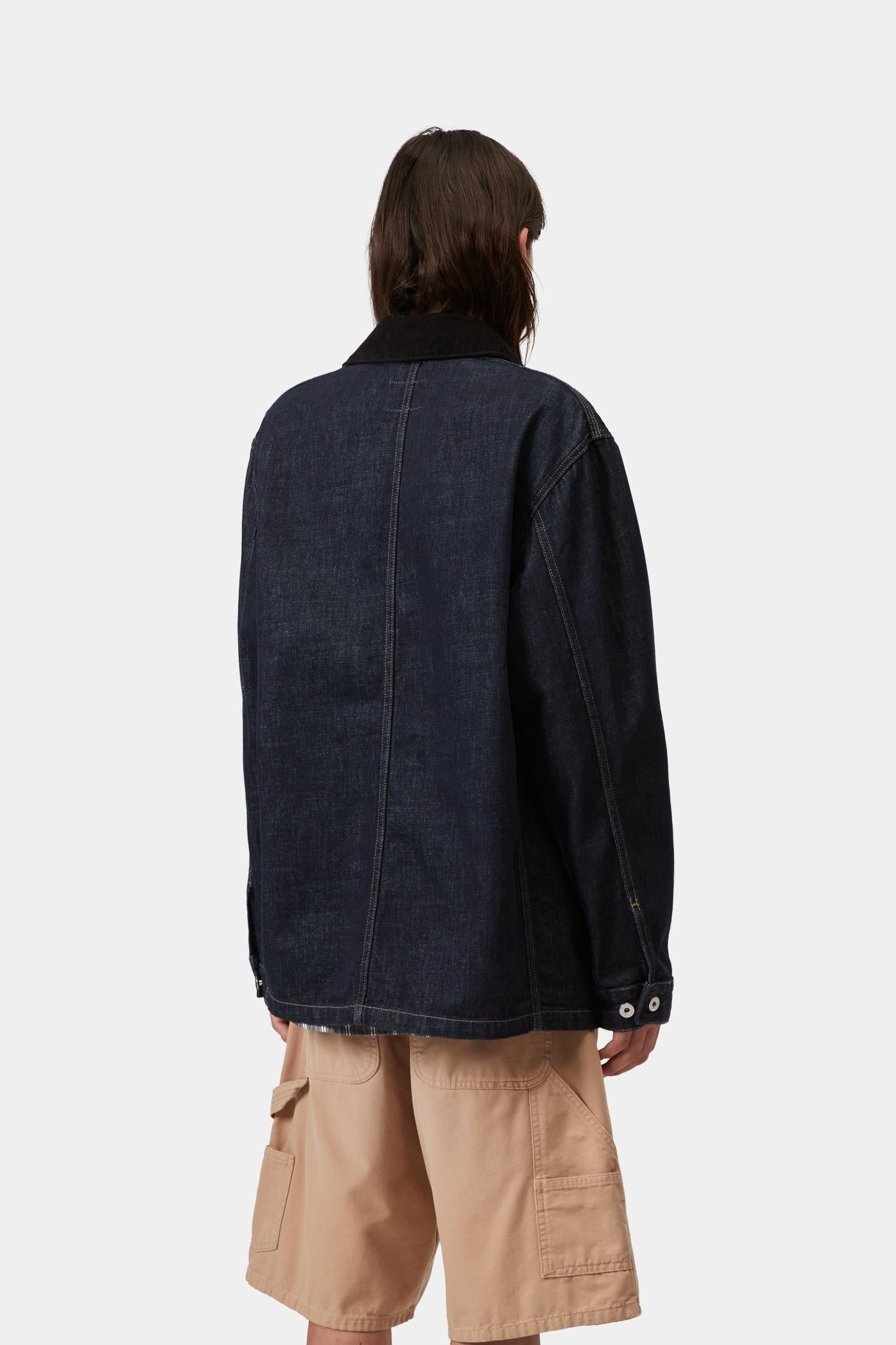Warren Chore Coat Blue / Black