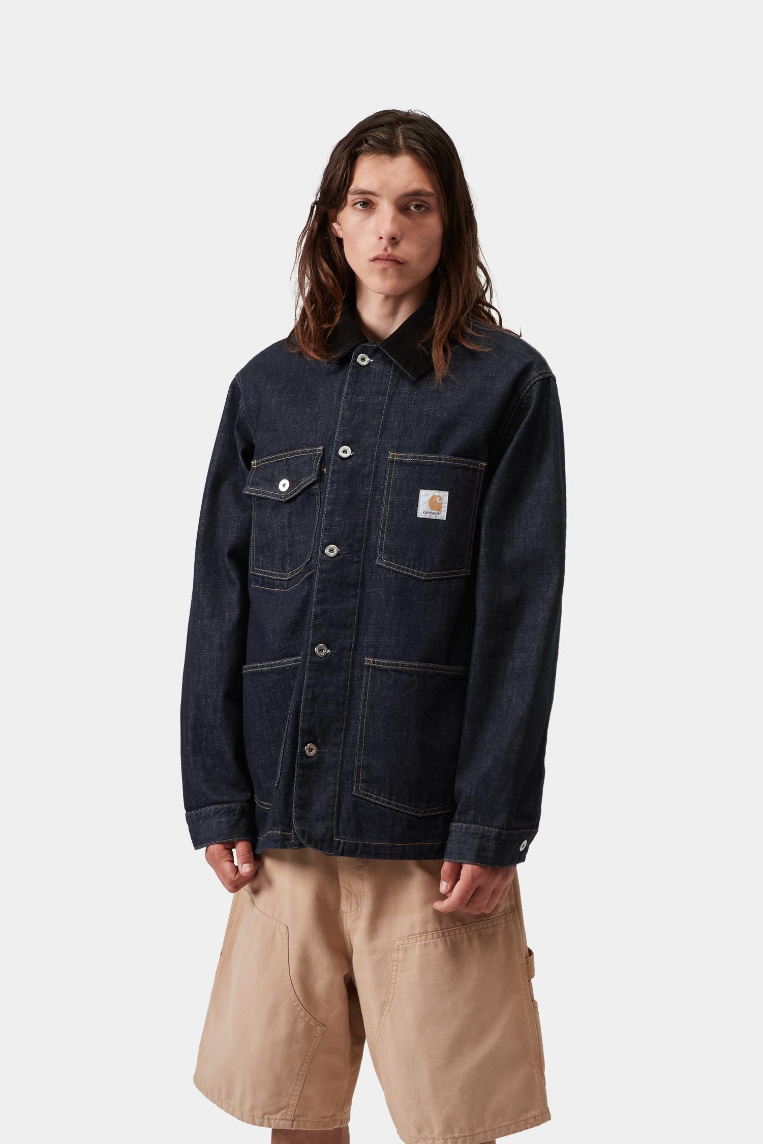Warren Chore Coat Blue / Black