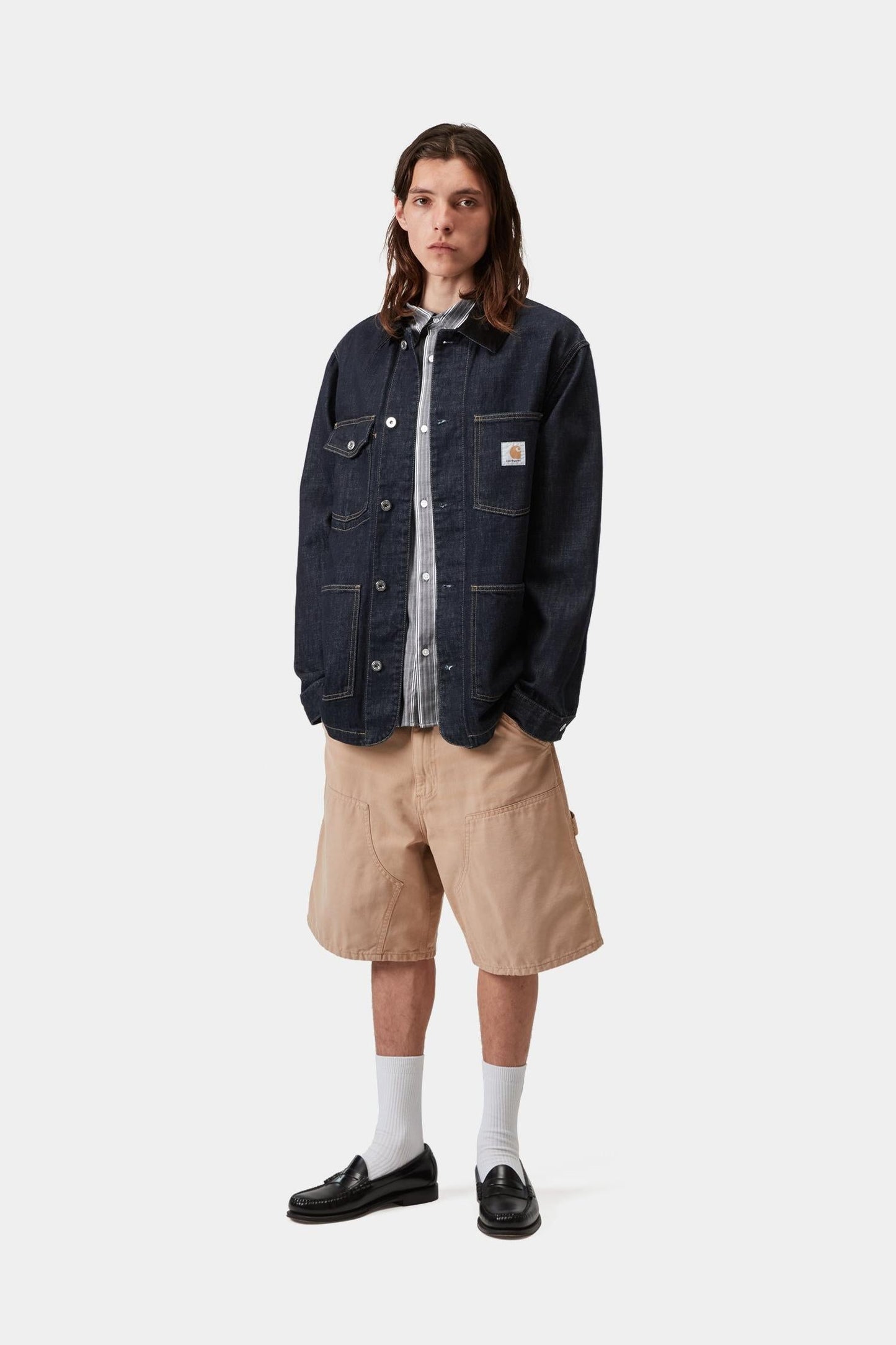 Warren Chore Coat Blue / Black