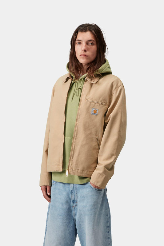 Detroit Jacket (Spring) - Stone Canvas Dusty Hamilton Brown / Dusty Hamilton Brown