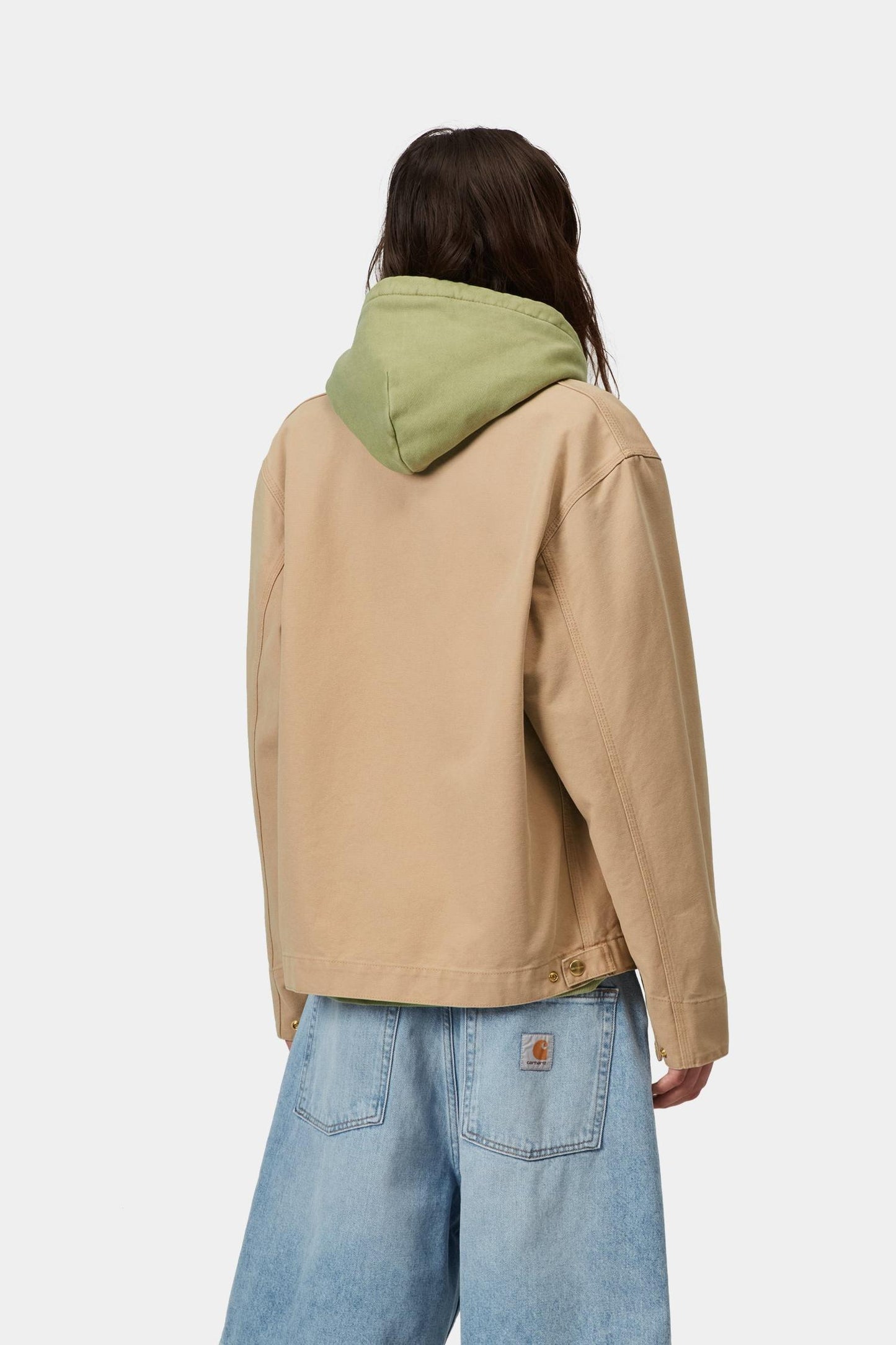 Detroit Jacket (Spring) - Stone Canvas Dusty Hamilton Brown / Dusty Hamilton Brown