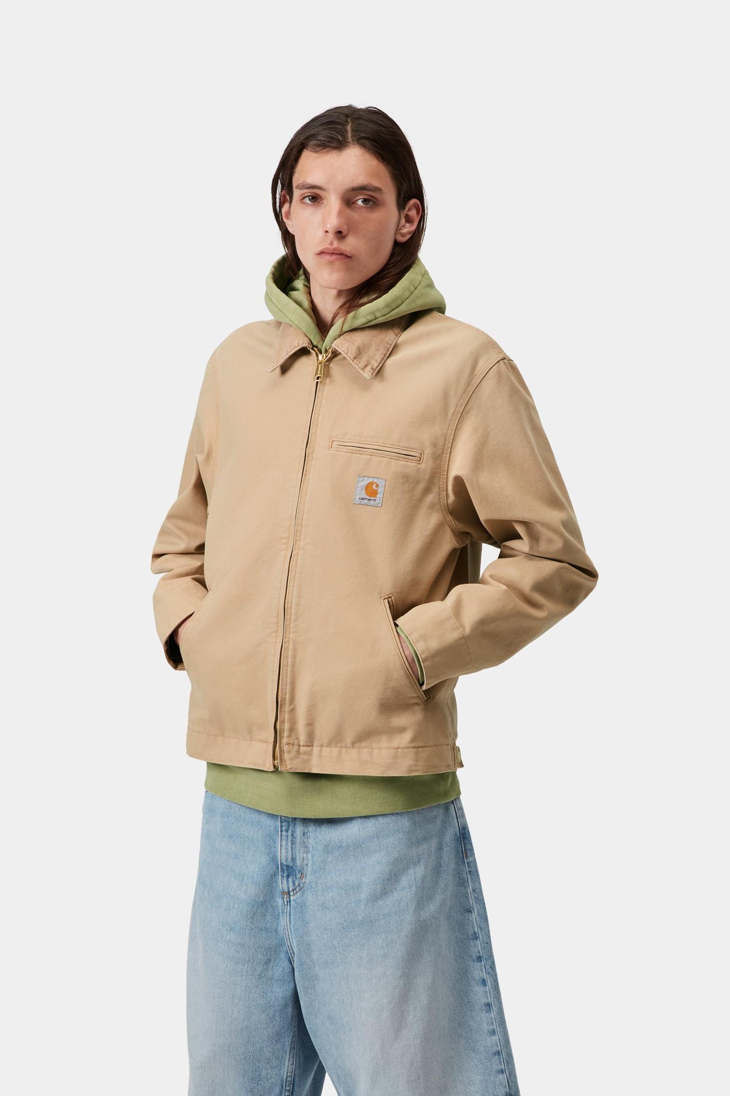 Detroit Jacket (Spring) - Stone Canvas Dusty Hamilton Brown / Dusty Hamilton Brown