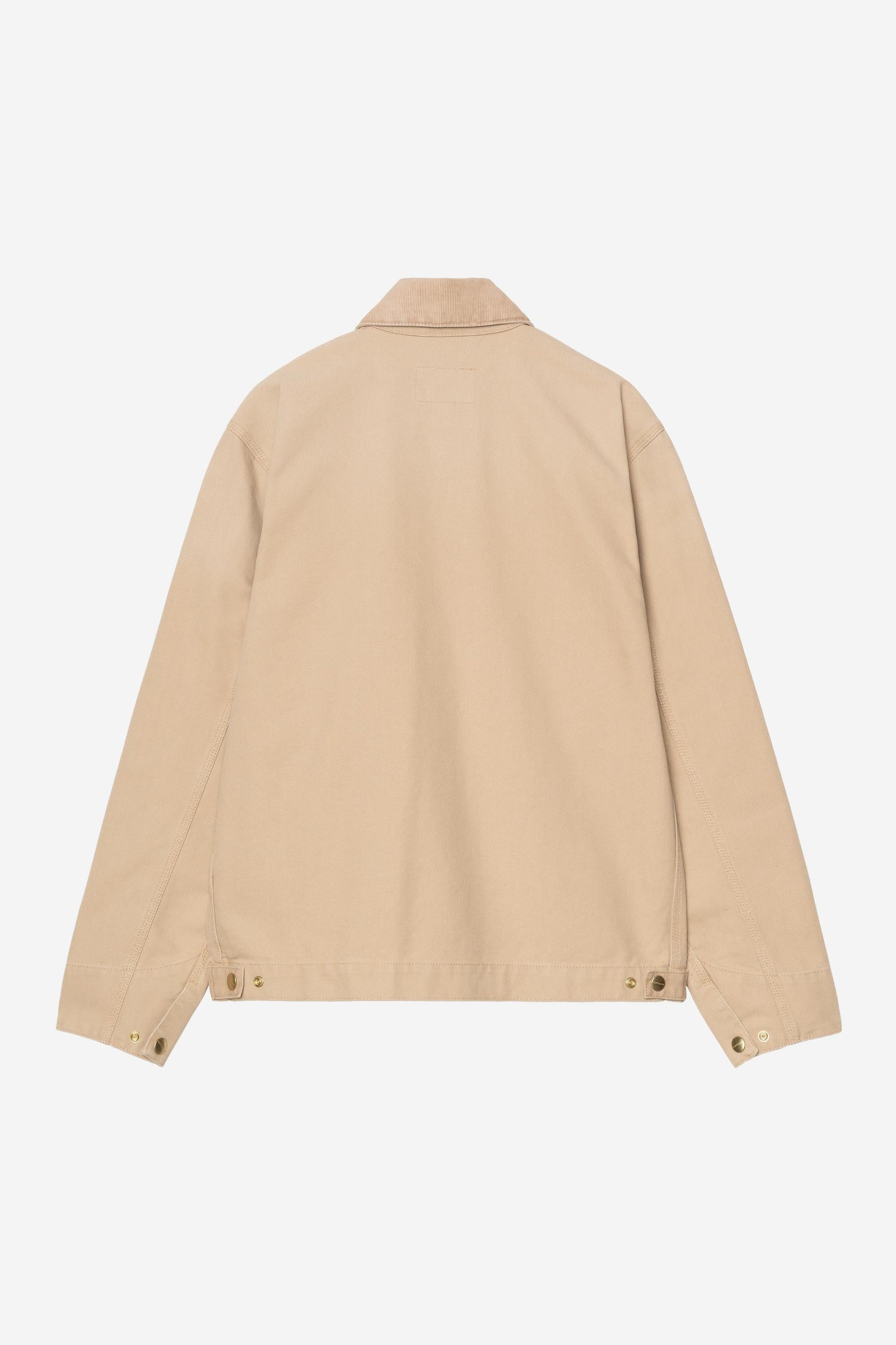 Detroit Jacket (Spring) - Stone Canvas Dusty Hamilton Brown / Dusty Hamilton Brown