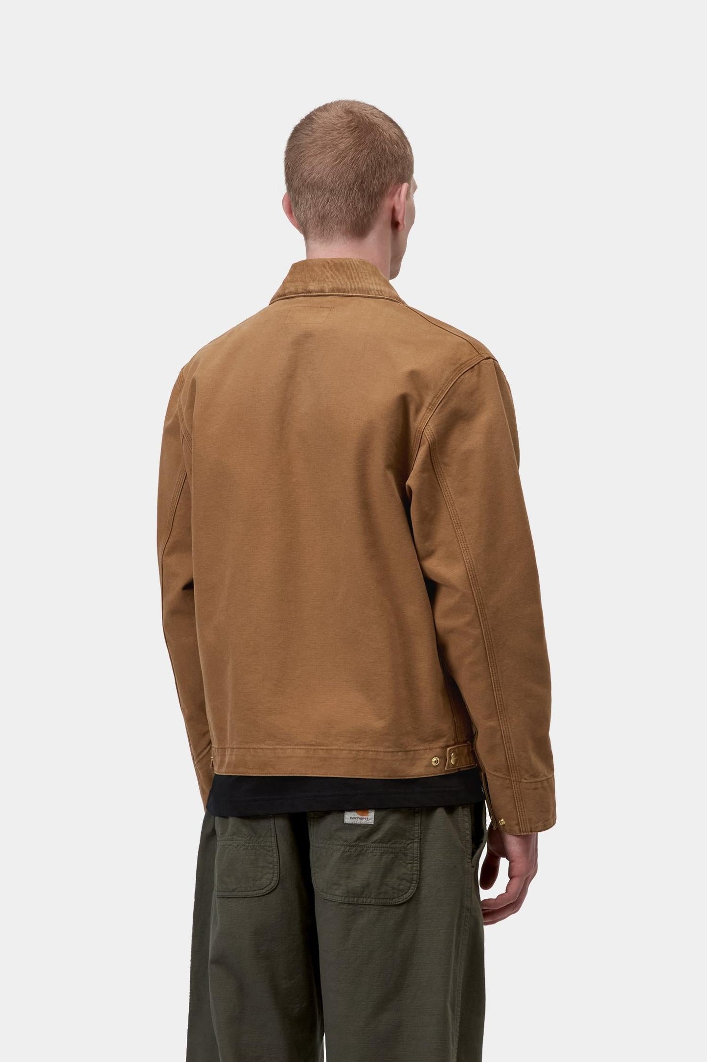 Detroit Jacket (Spring) - Stone Canvas Hamilton Brown / Hamilton Brown