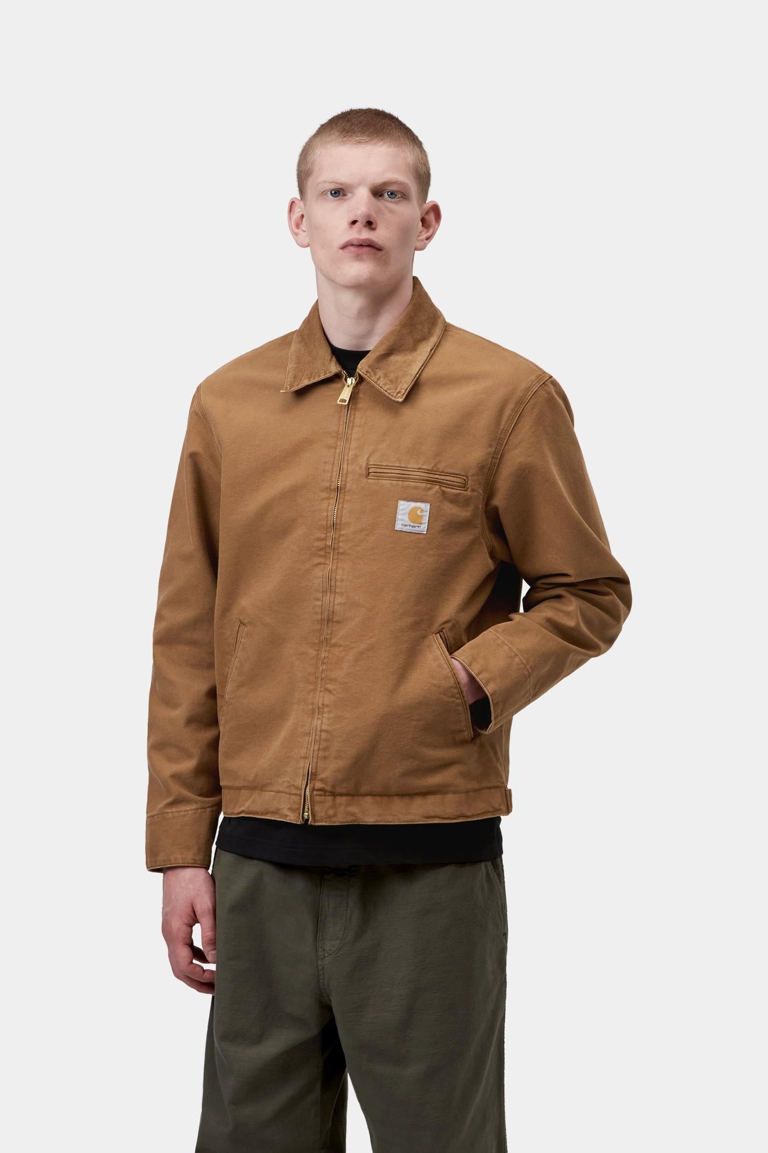 Detroit Jacket (Spring) - Stone Canvas Hamilton Brown / Hamilton Brown