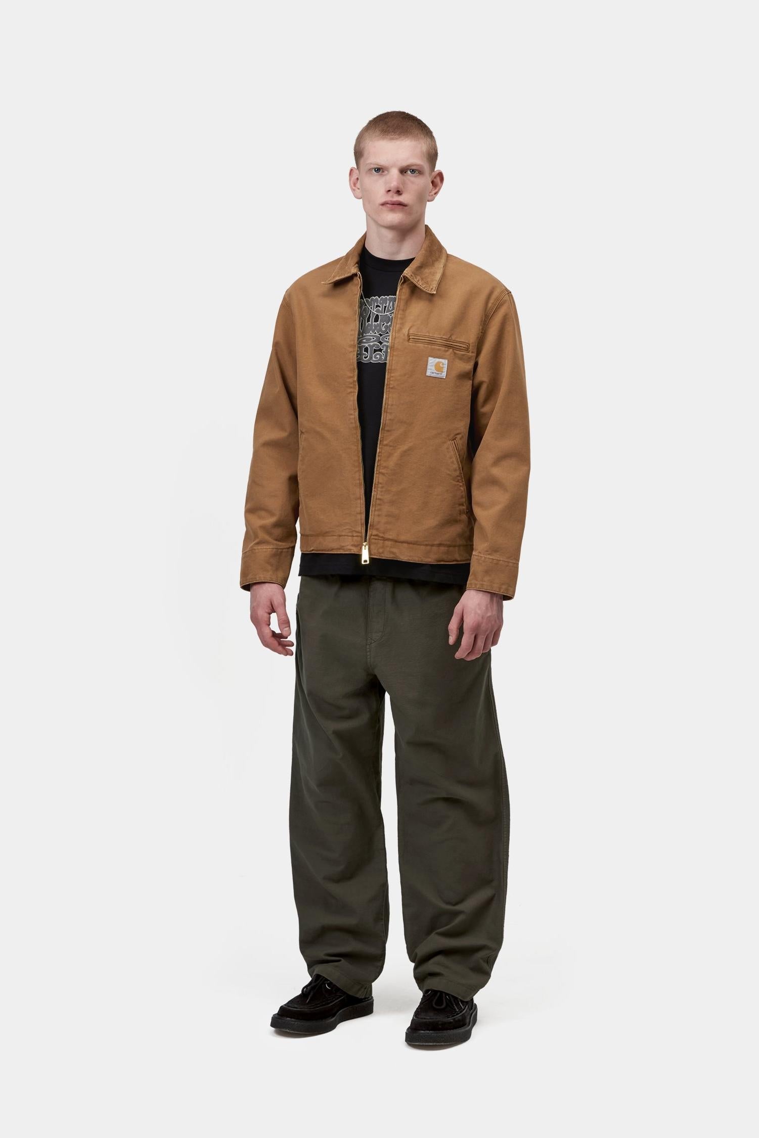 Detroit Jacket (Spring) - Stone Canvas Hamilton Brown / Hamilton Brown