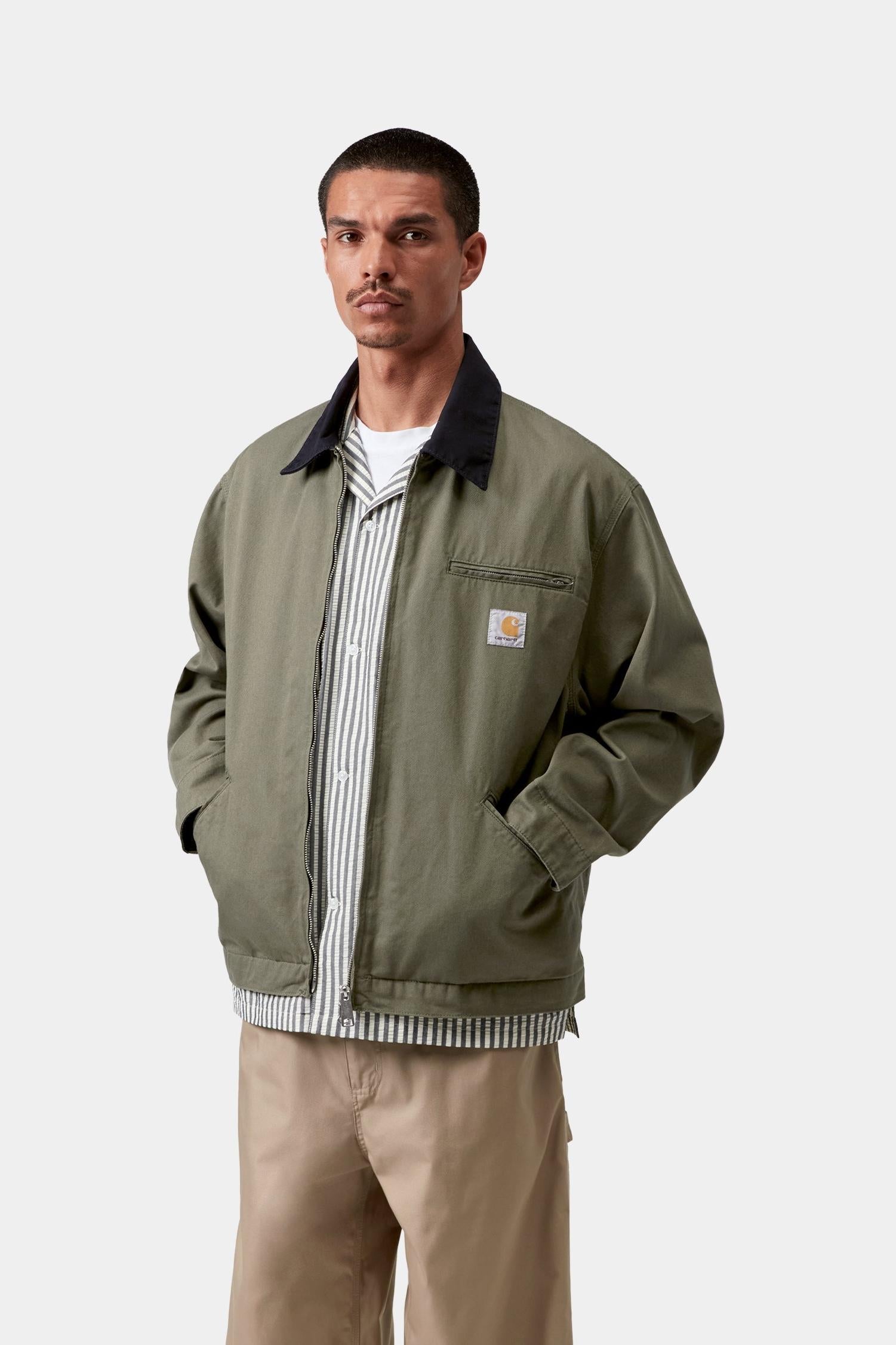 OG Detroit Jacket - Twill (Spring) Leaf / Black