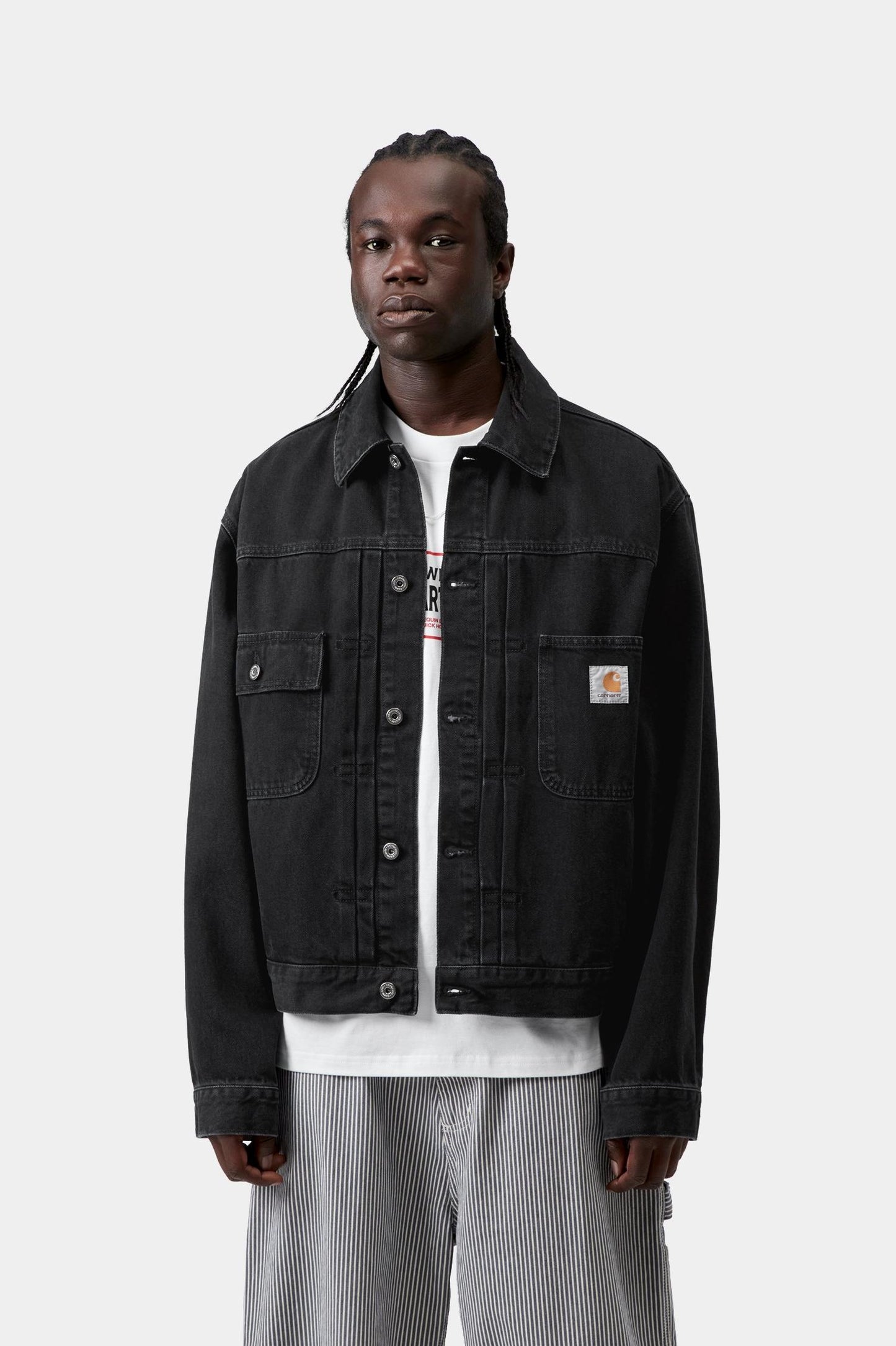 Belmar Jacket Black (Stone Washed)