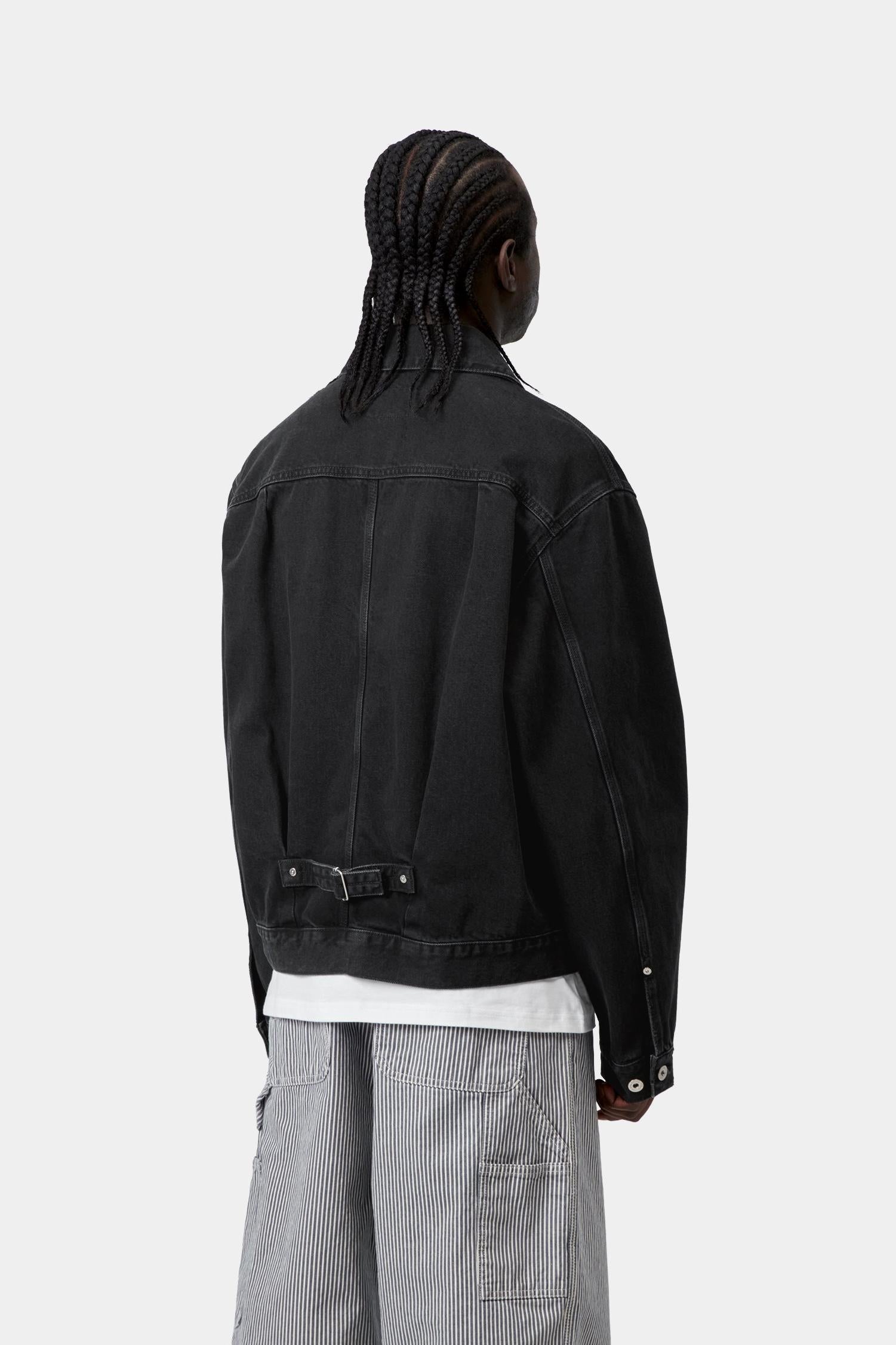 Belmar Jacket Black (Stone Washed)