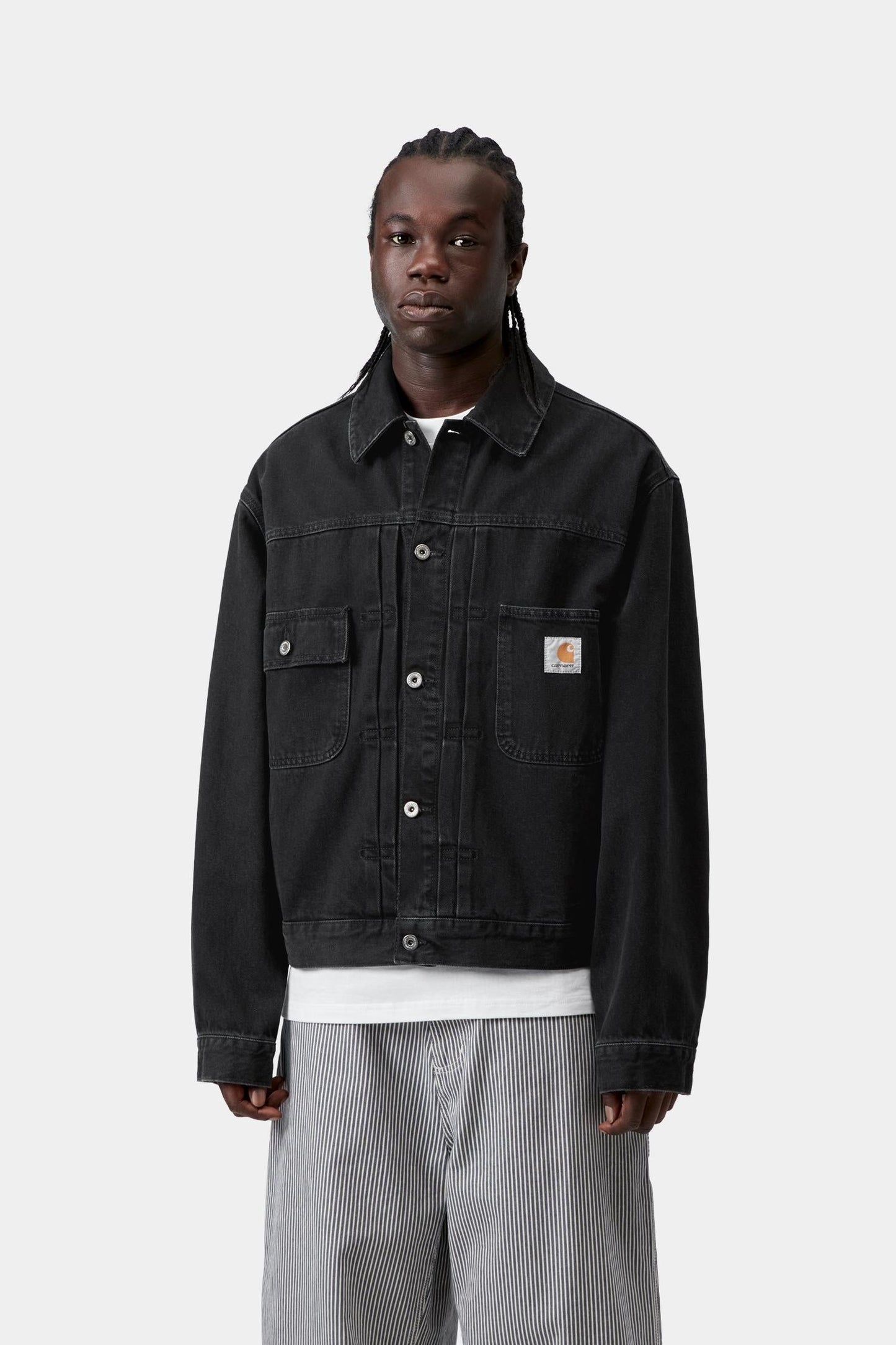 Belmar Jacket Black (Stone Washed)