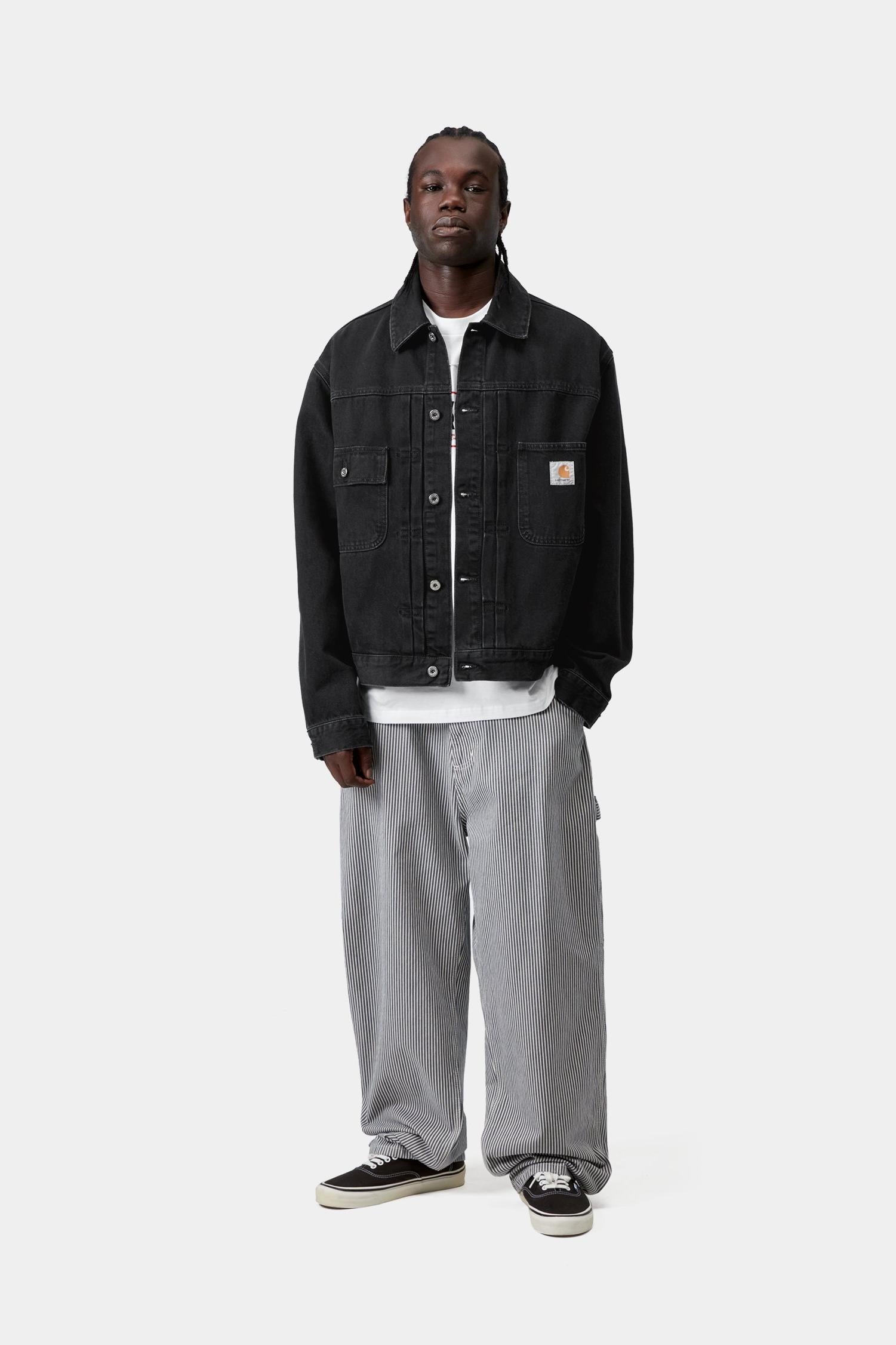 Belmar Jacket Black (Stone Washed)