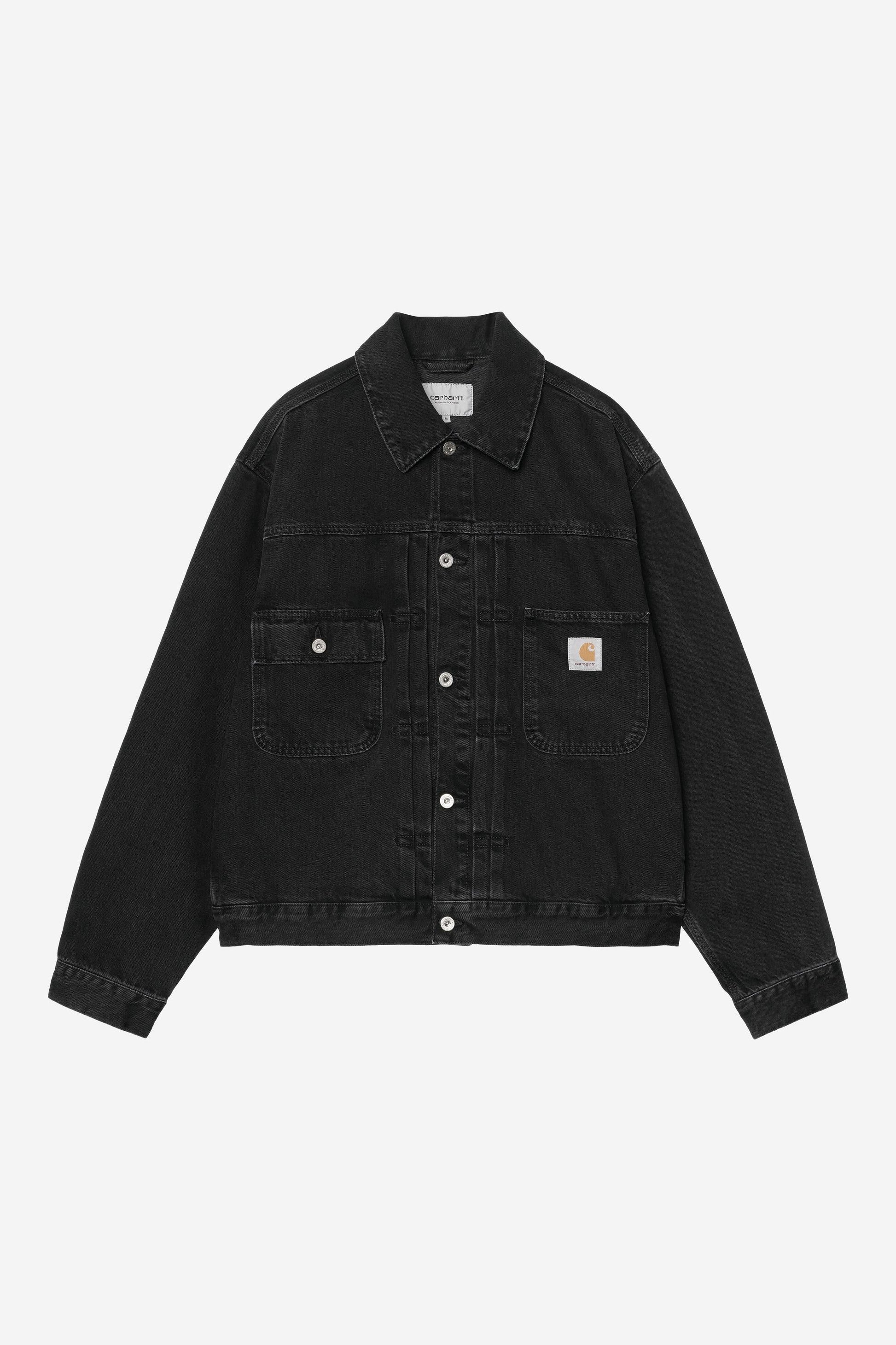 Belmar Jacket Black (Stone Washed)