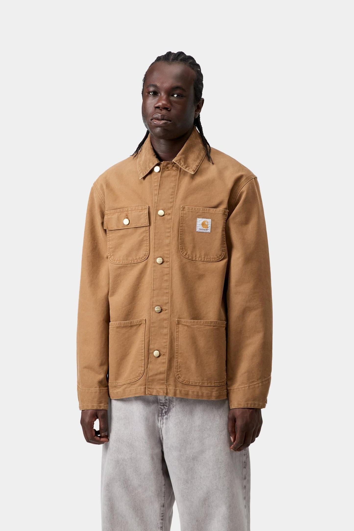 Michigan Coat (Spring) - Stone Canvas Hamilton Brown / Hamilton Brown