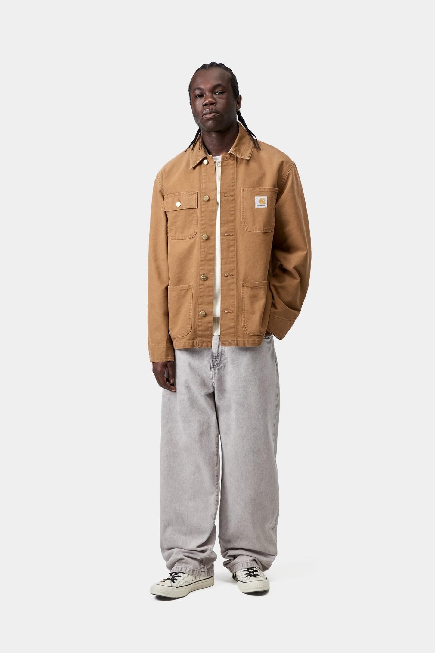 Michigan Coat (Spring) - Stone Canvas Hamilton Brown / Hamilton Brown