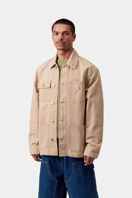 Michigan Coat (Spring) - Stone Canvas  Dusty Hamilton Brown / Dusty Hamilton Brown