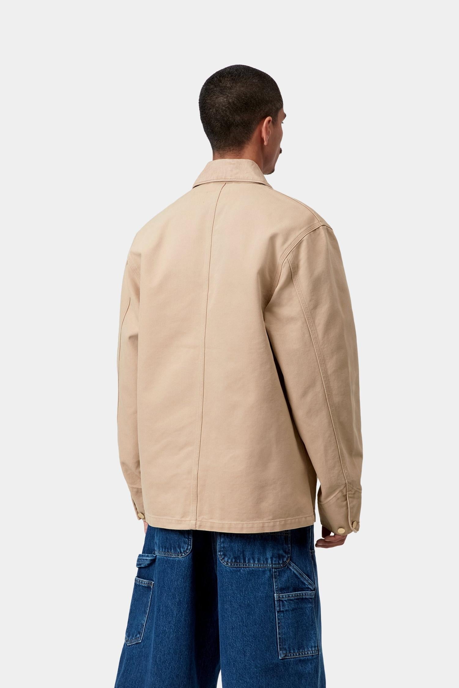 Michigan Coat (Spring) - Stone Canvas  Dusty Hamilton Brown / Dusty Hamilton Brown