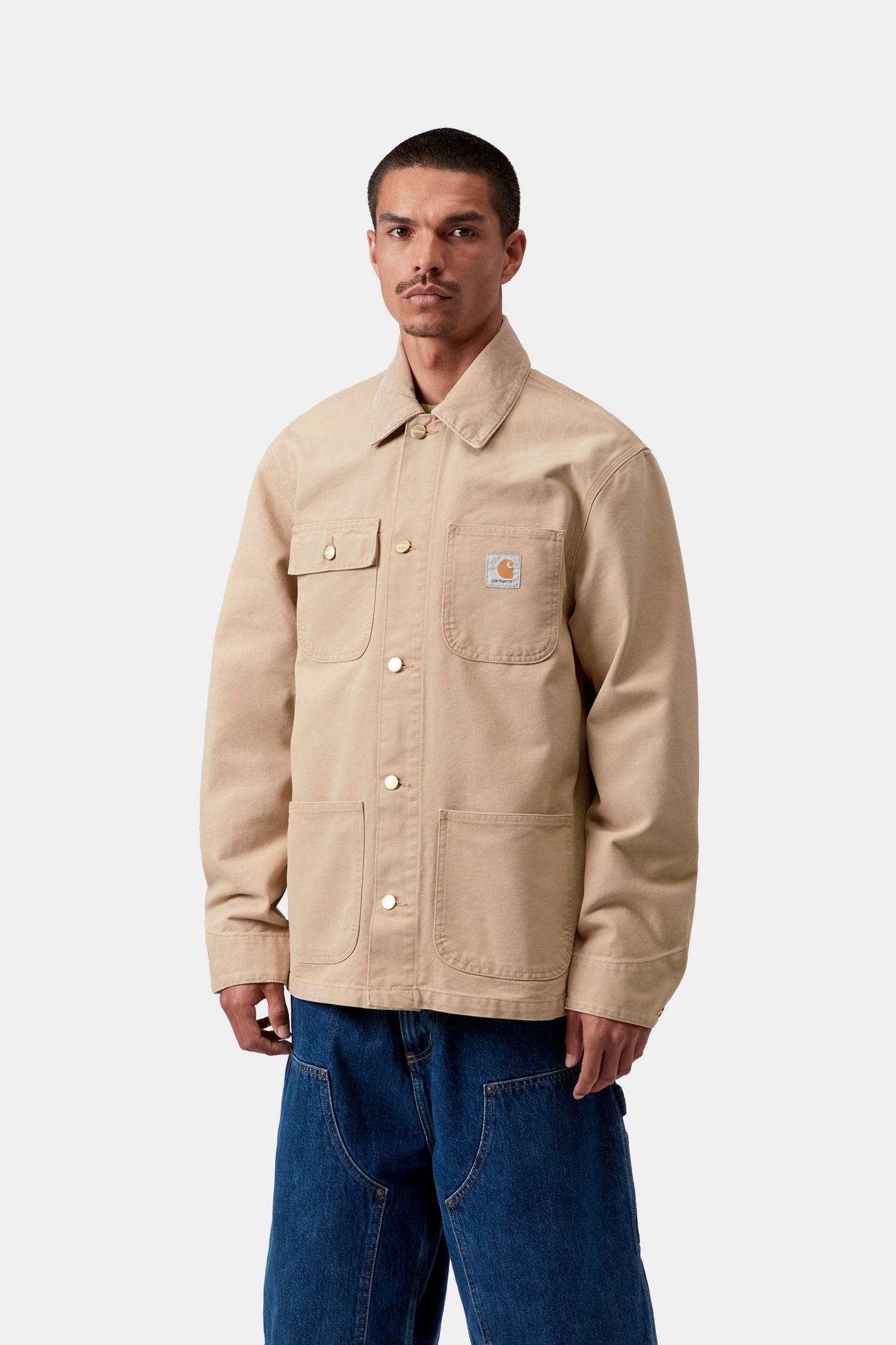 Michigan Coat (Spring) - Stone Canvas  Dusty Hamilton Brown / Dusty Hamilton Brown