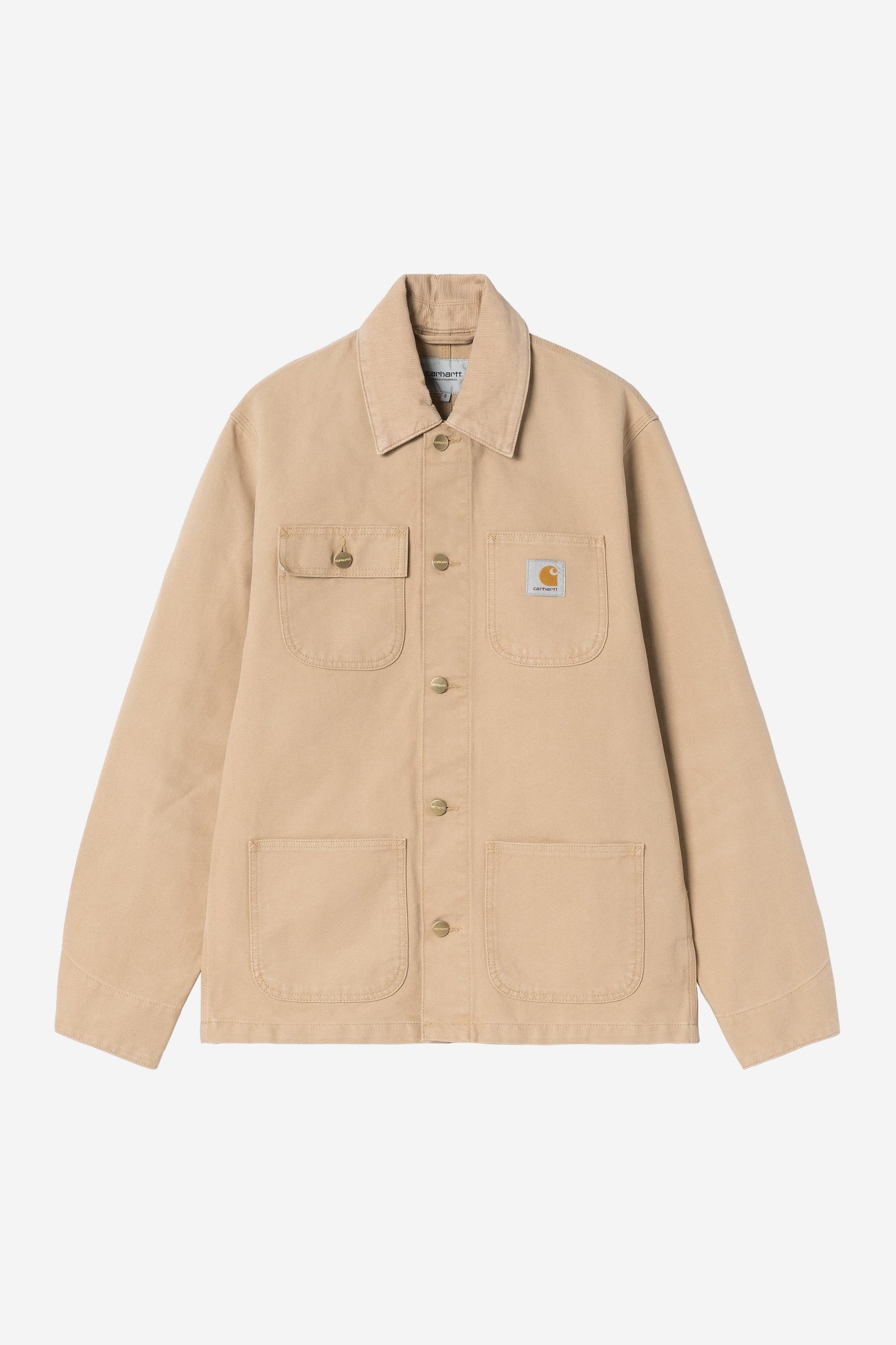 Michigan Coat (Spring) - Stone Canvas  Dusty Hamilton Brown / Dusty Hamilton Brown