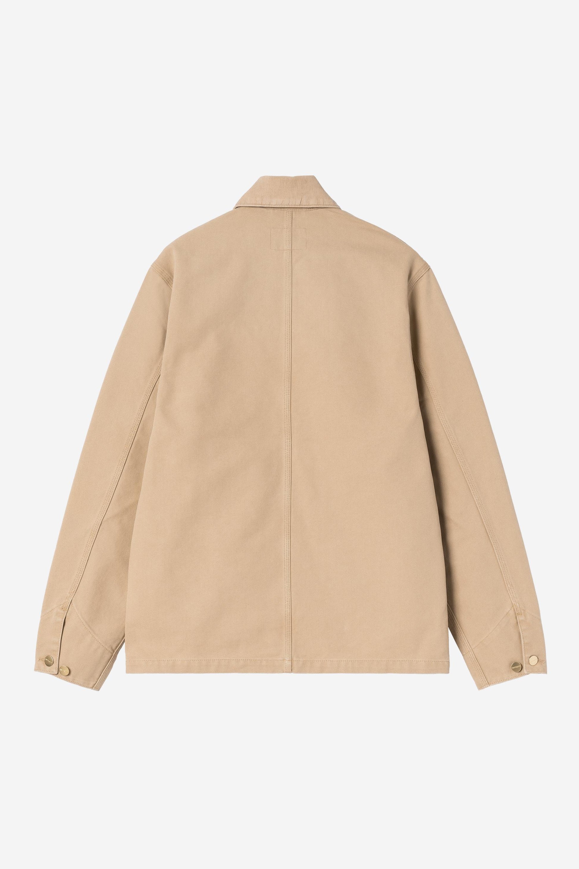 Michigan Coat (Spring) - Stone Canvas  Dusty Hamilton Brown / Dusty Hamilton Brown