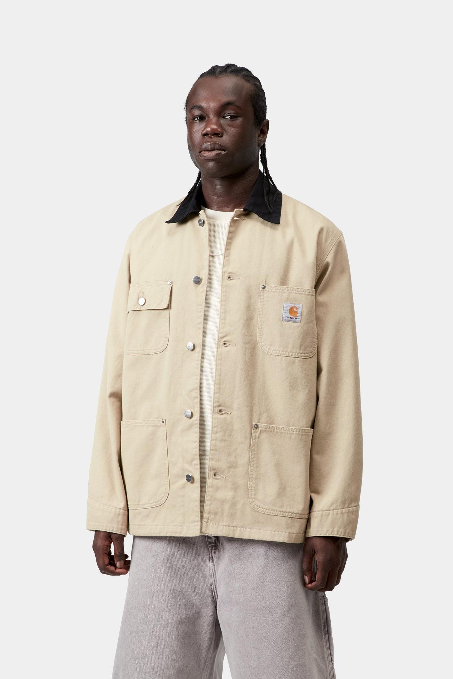 OG Chore Coat -Twill (Spring) Barchan / Black