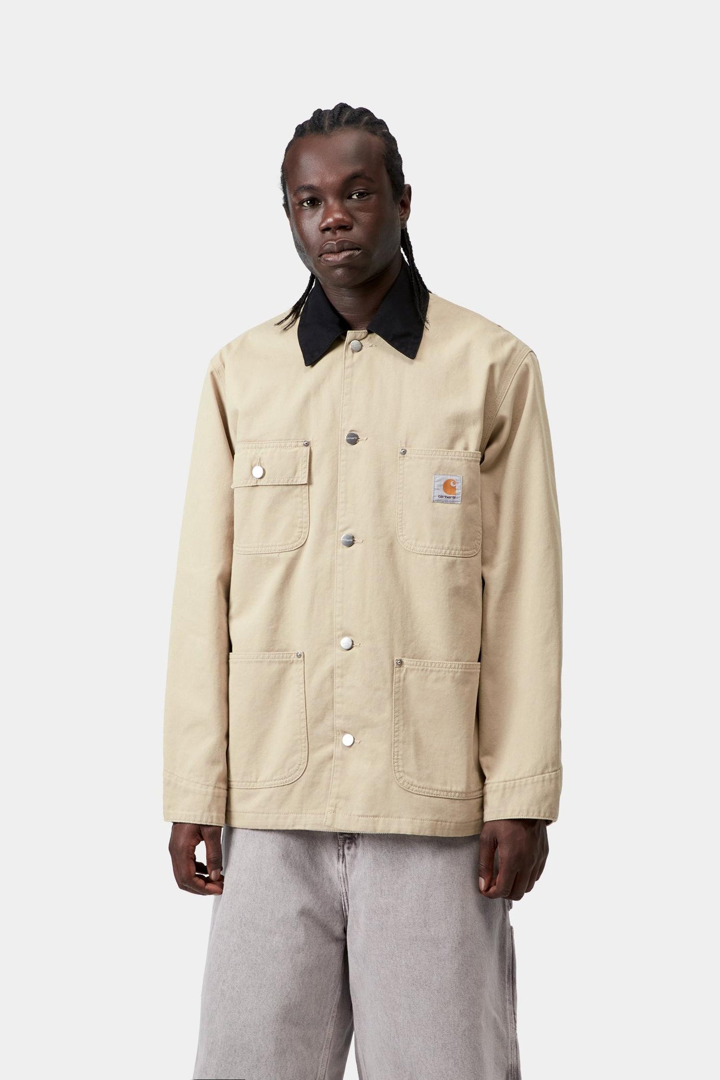 OG Chore Coat -Twill (Spring) Barchan / Black