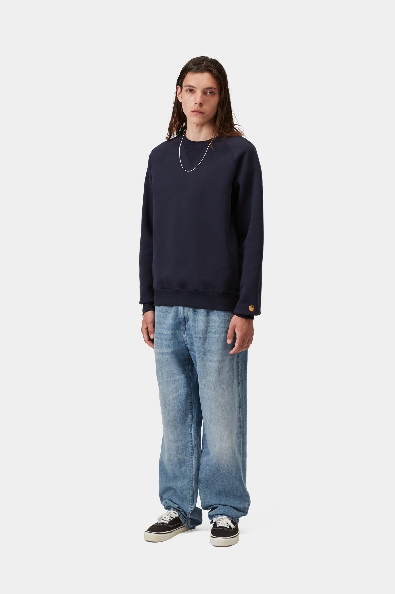 Aaron Pant - Camano Denim Blue (Burst Washed)