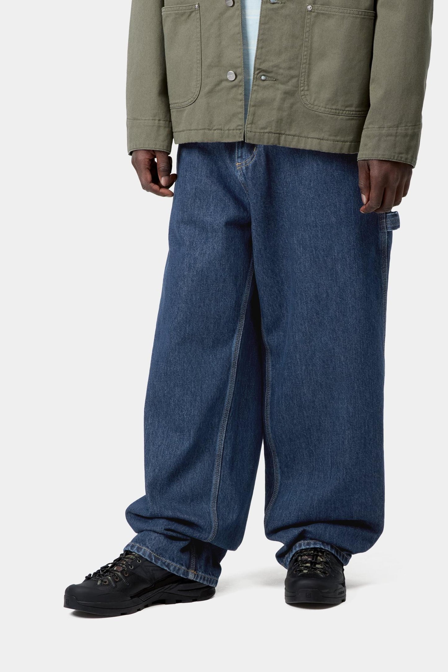 Belmont Pant Blue (Stone Washed)