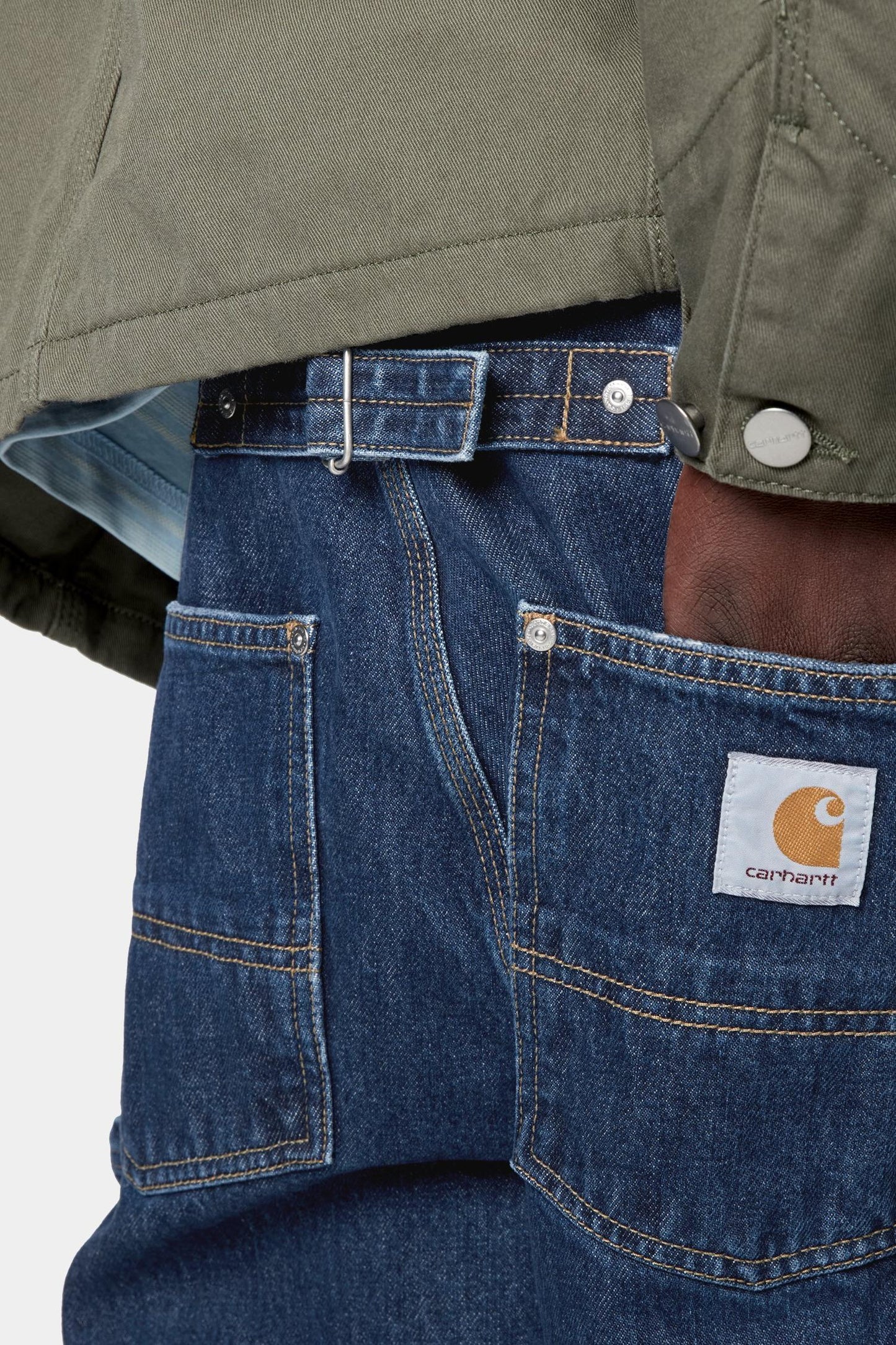 Belmont Pant Blue (Stone Washed)