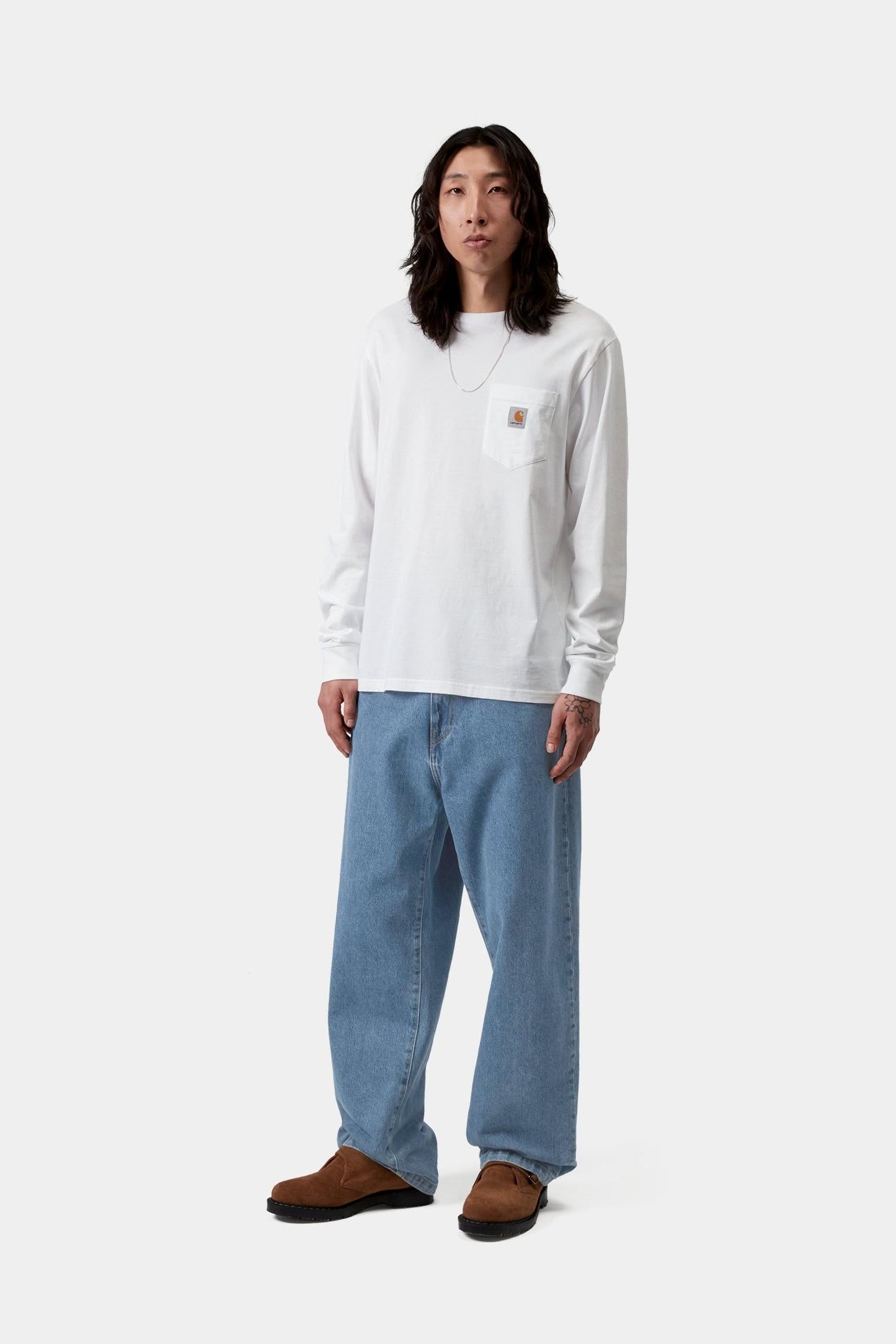 Landon Pant Blue (Heavy Stone Wash)