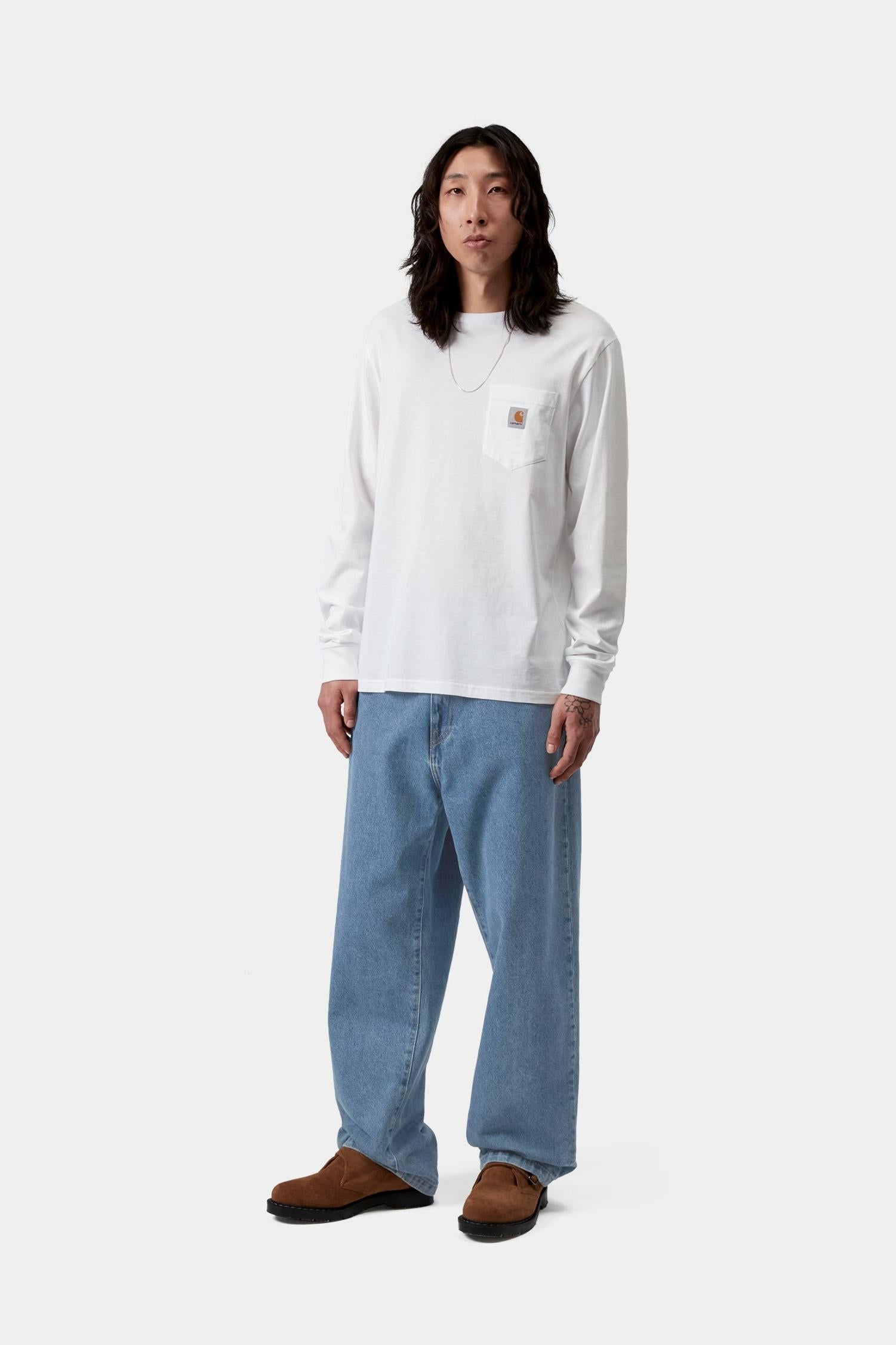 Landon Pant Blue (Heavy Stone Wash)