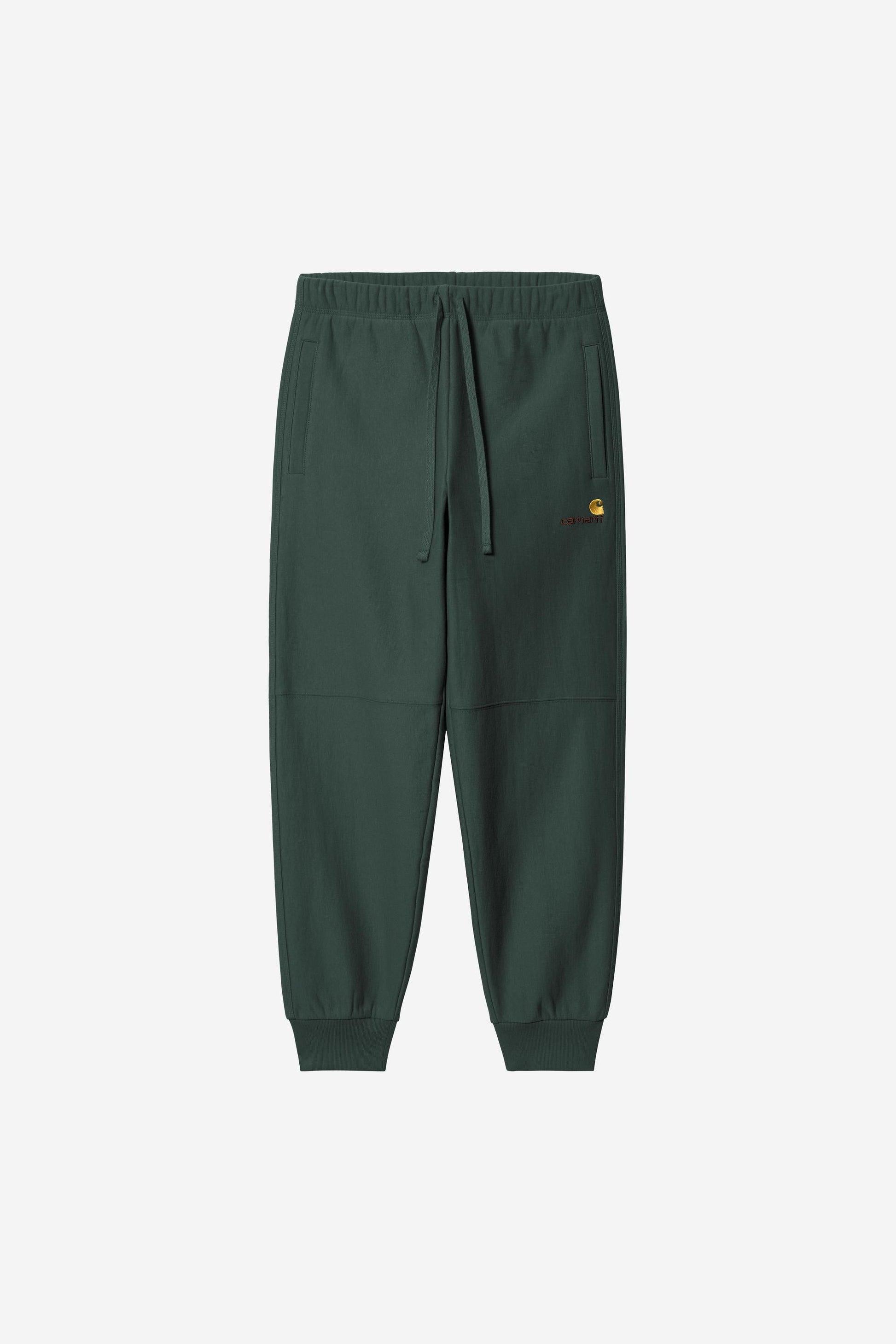 American Script Jogging Pant Kale Green