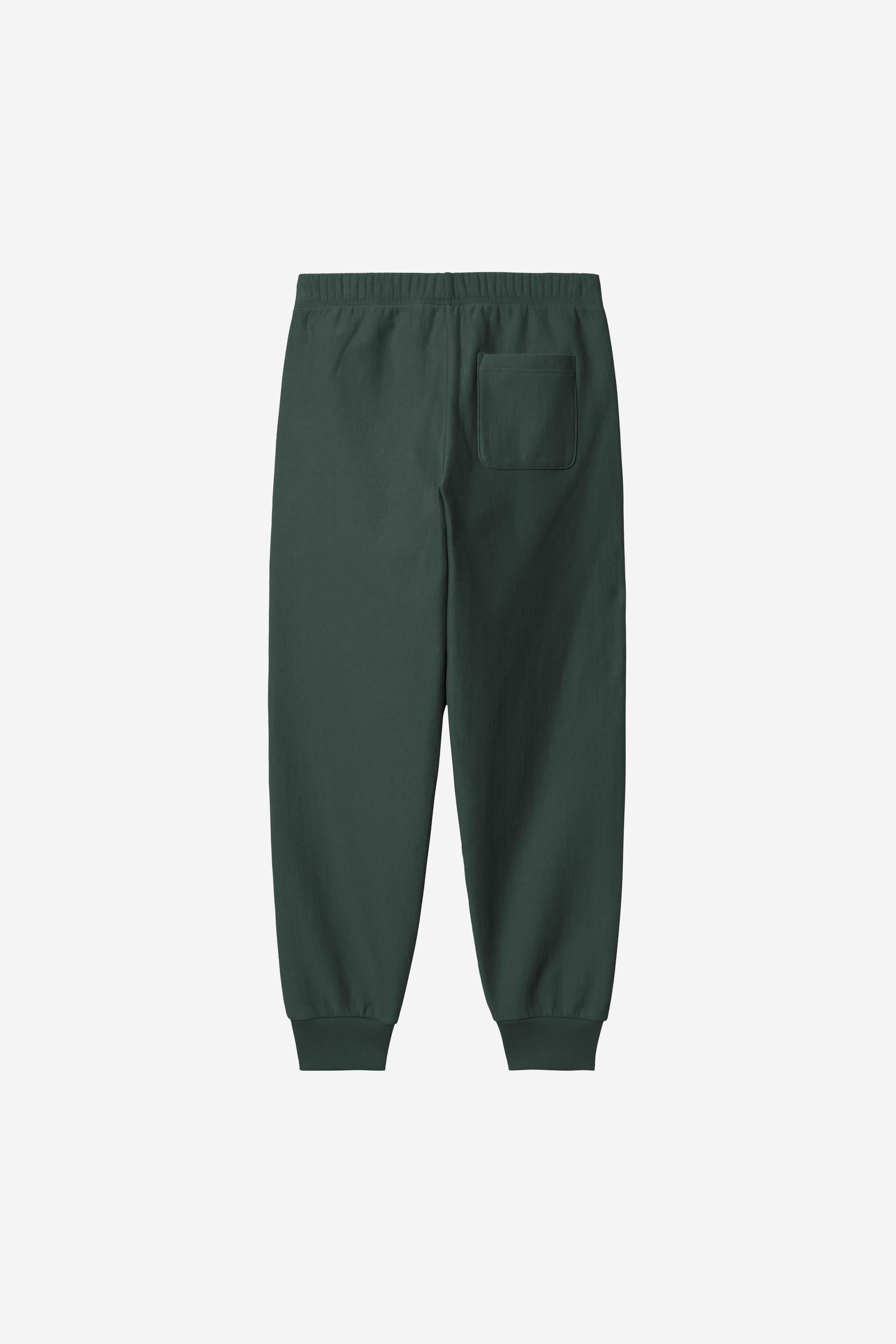 American Script Jogging Pant Kale Green