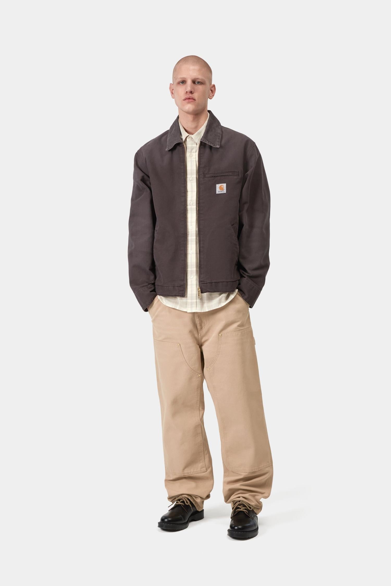 Double Knee Pant Dusty Hamilton Brown (Stone Canvas)