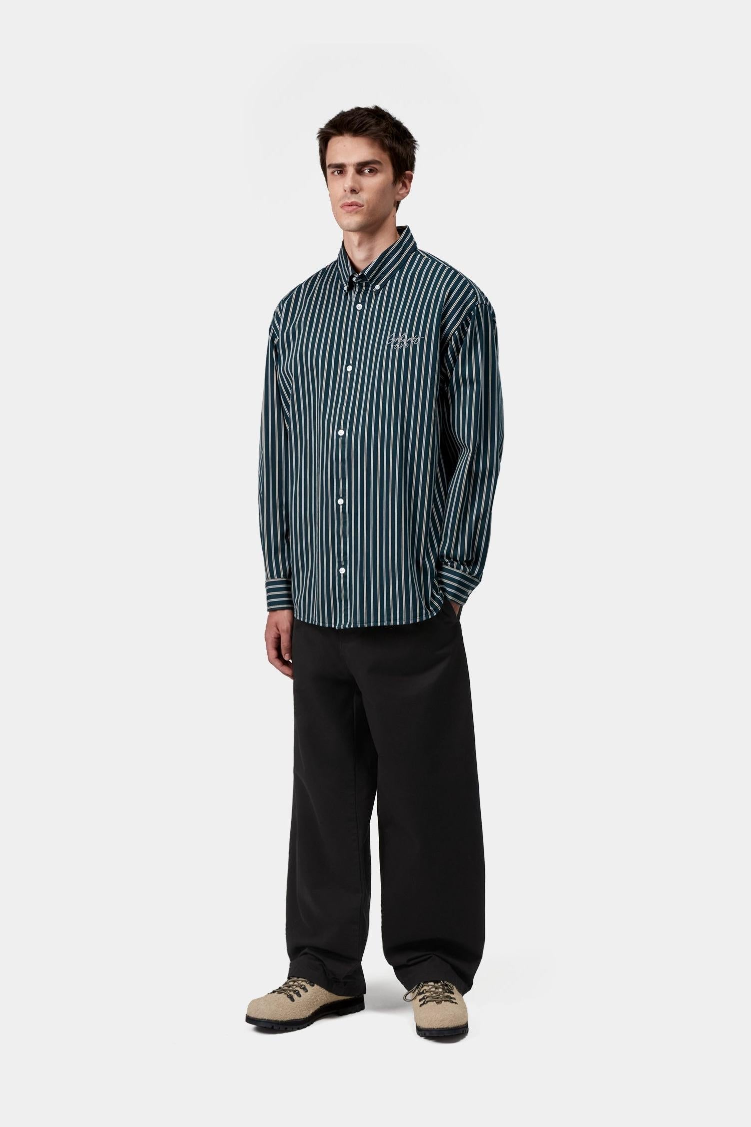 Brady Pant - Lenexa Twill Black (Stone Washed)