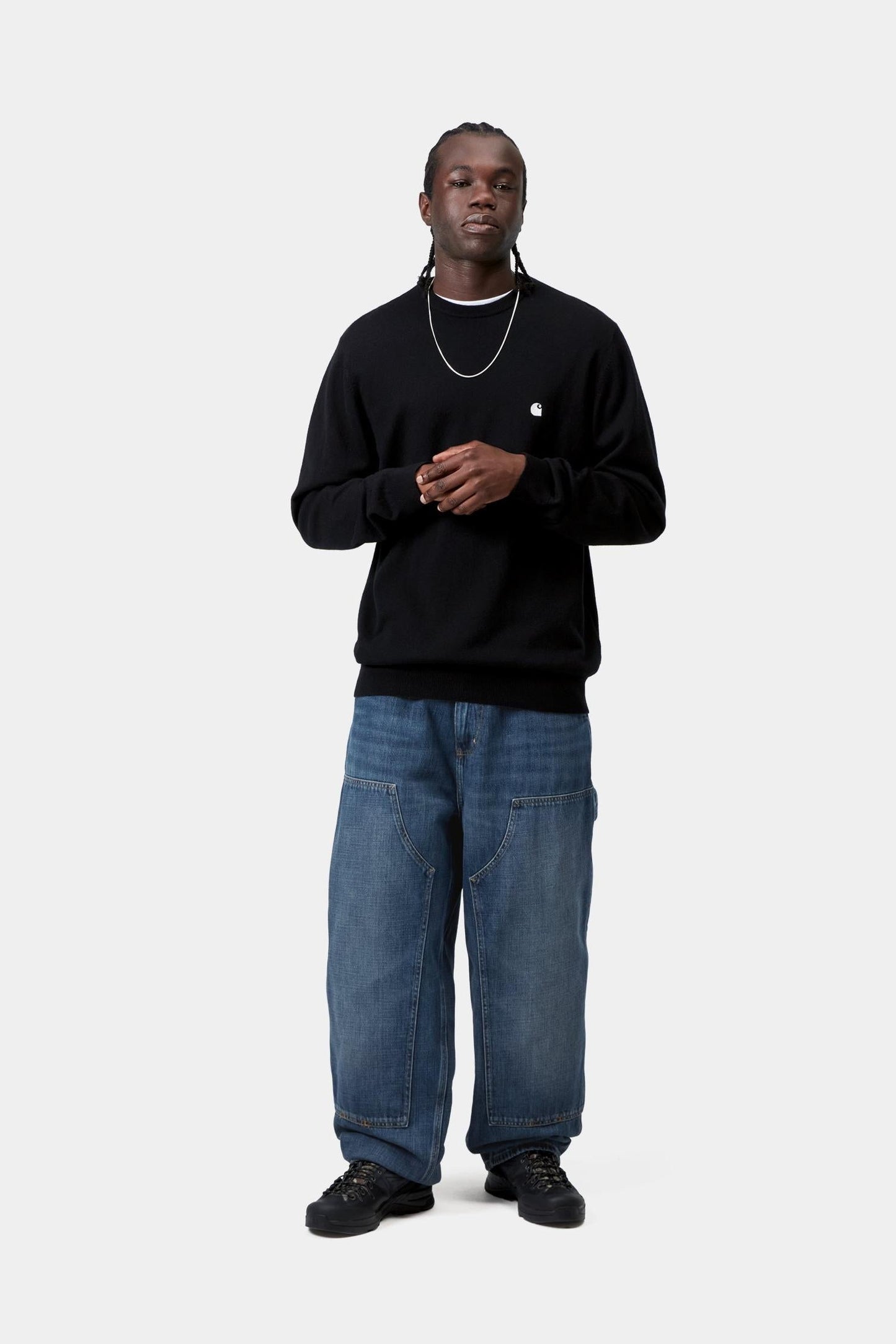 OG Double Knee Pant Blue (Dark Used Wash)