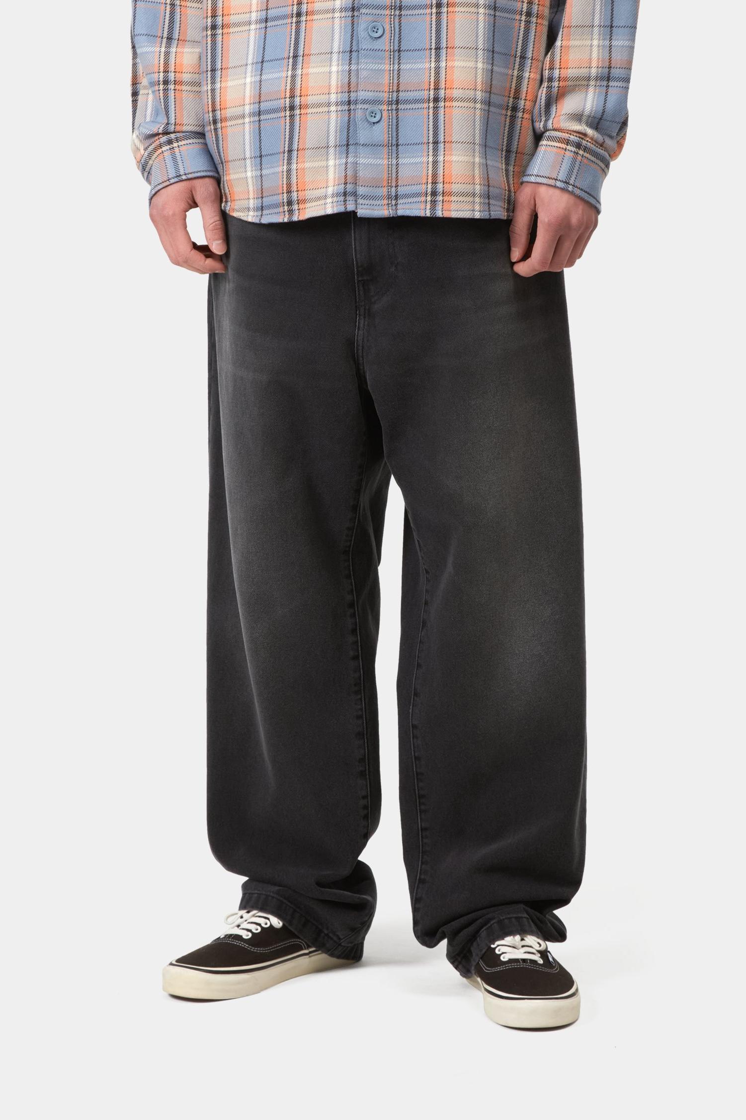 Landon Pant Black (Worn Bleached)