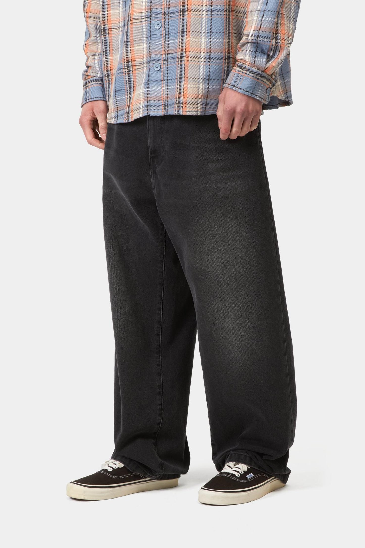 Landon Pant Black (Worn Bleached)