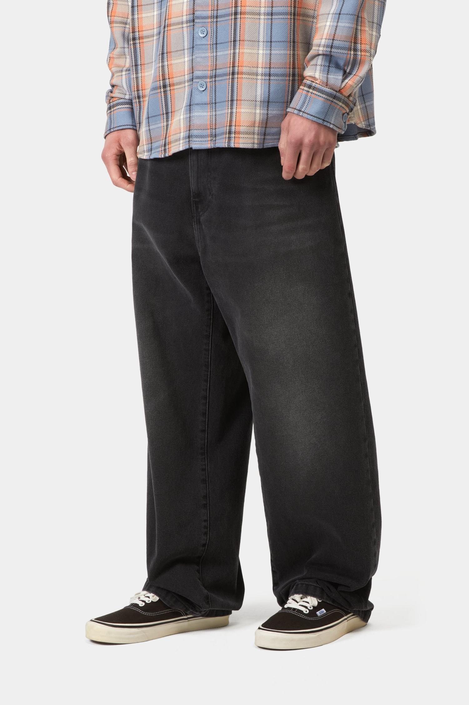 Landon Pant Black (Worn Bleached)