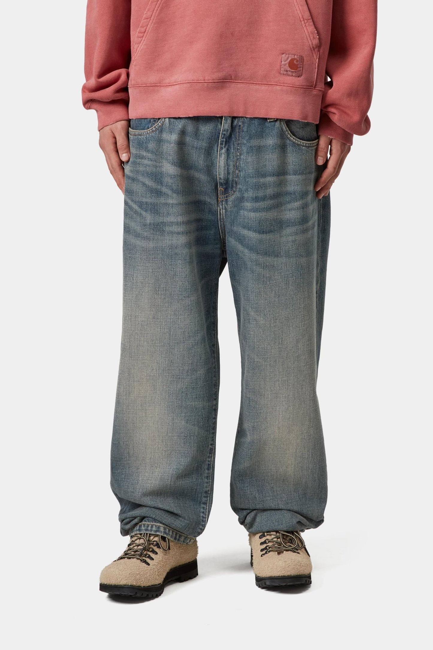 Aaron Pant - Camano Denim Blue (Worn Used Wash)