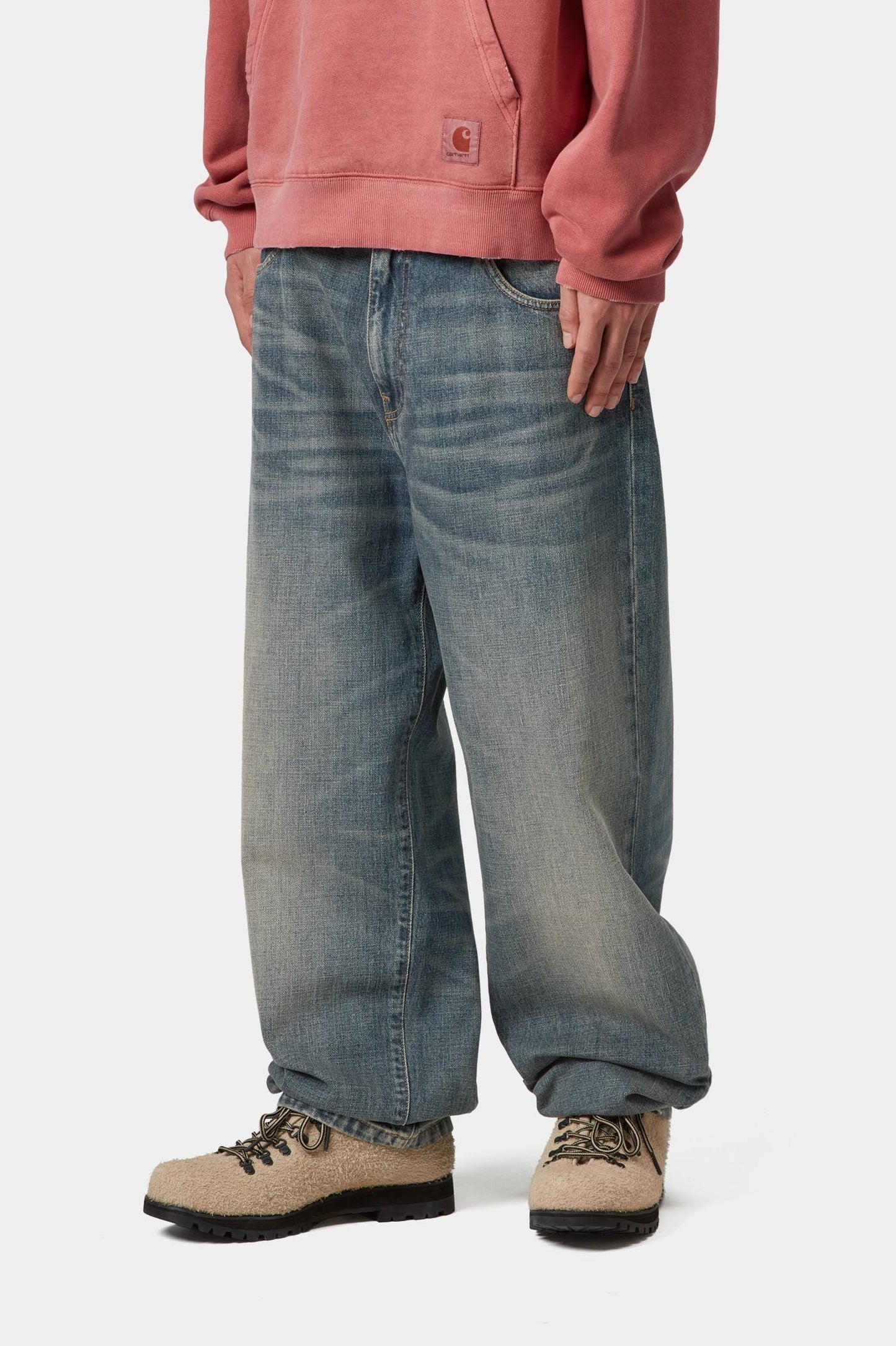 Aaron Pant - Camano Denim Blue (Worn Used Wash)