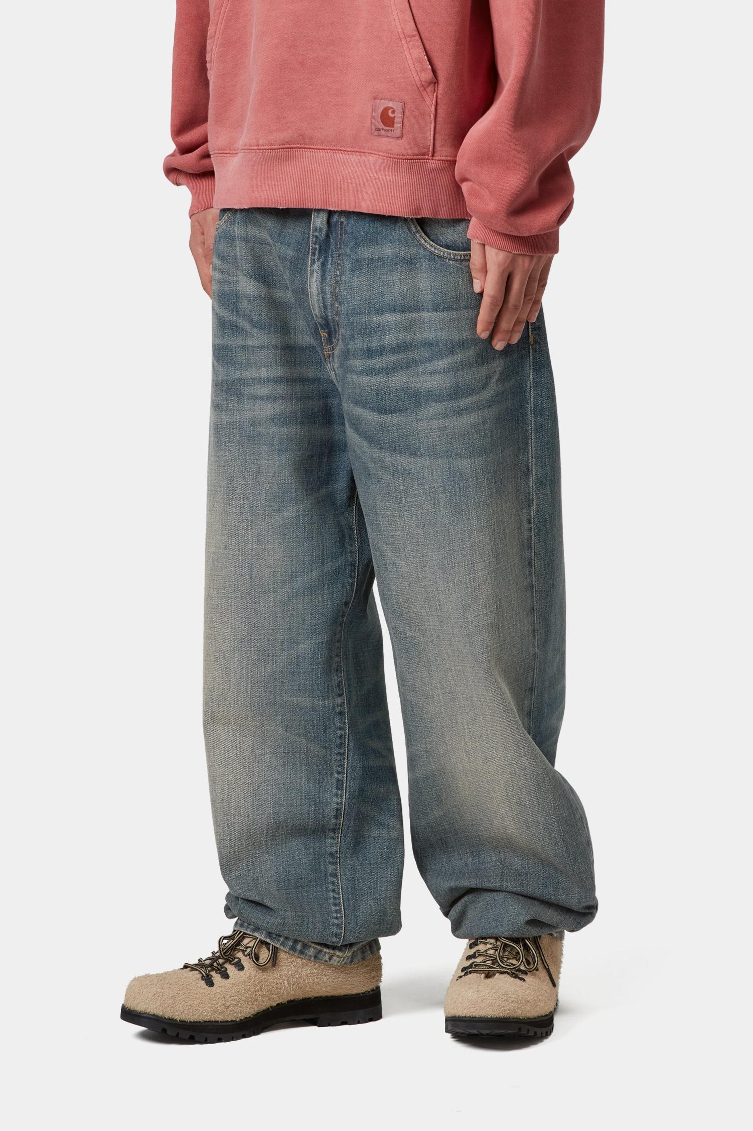Aaron Pant - Camano Denim Blue (Worn Used Wash)