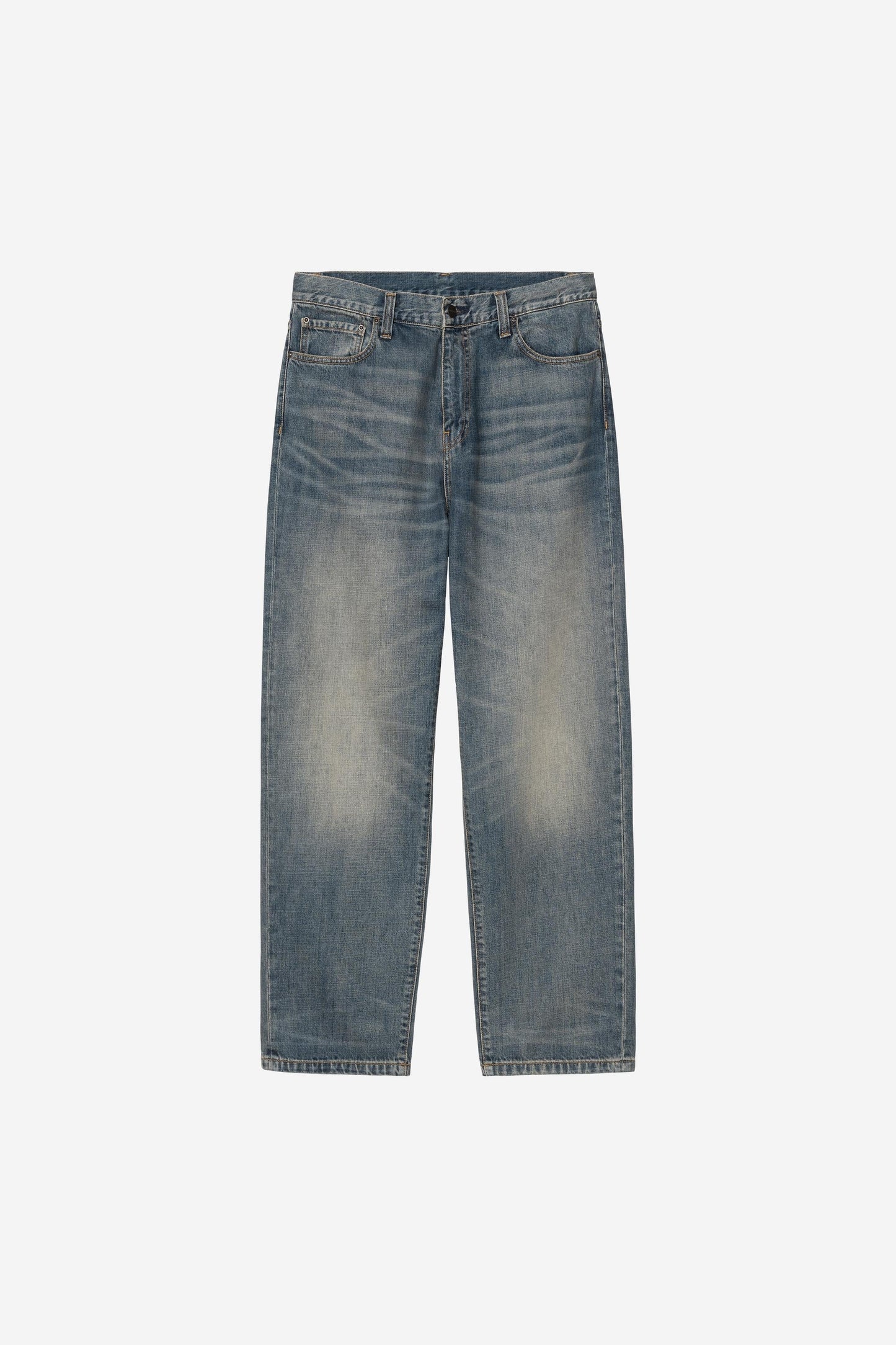 Aaron Pant - Camano Denim Blue (Worn Used Wash)