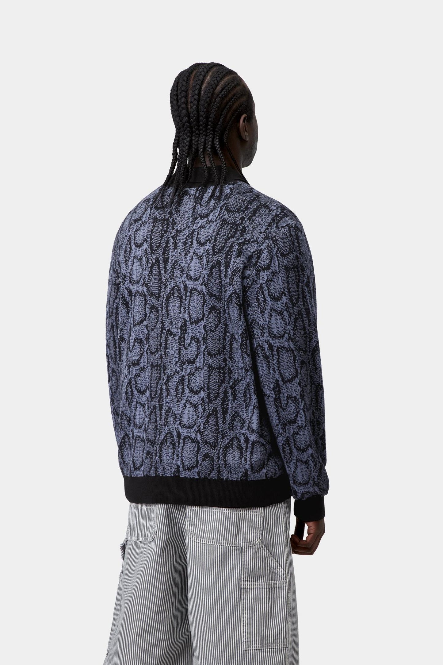 Snake Polo Velvet Blue