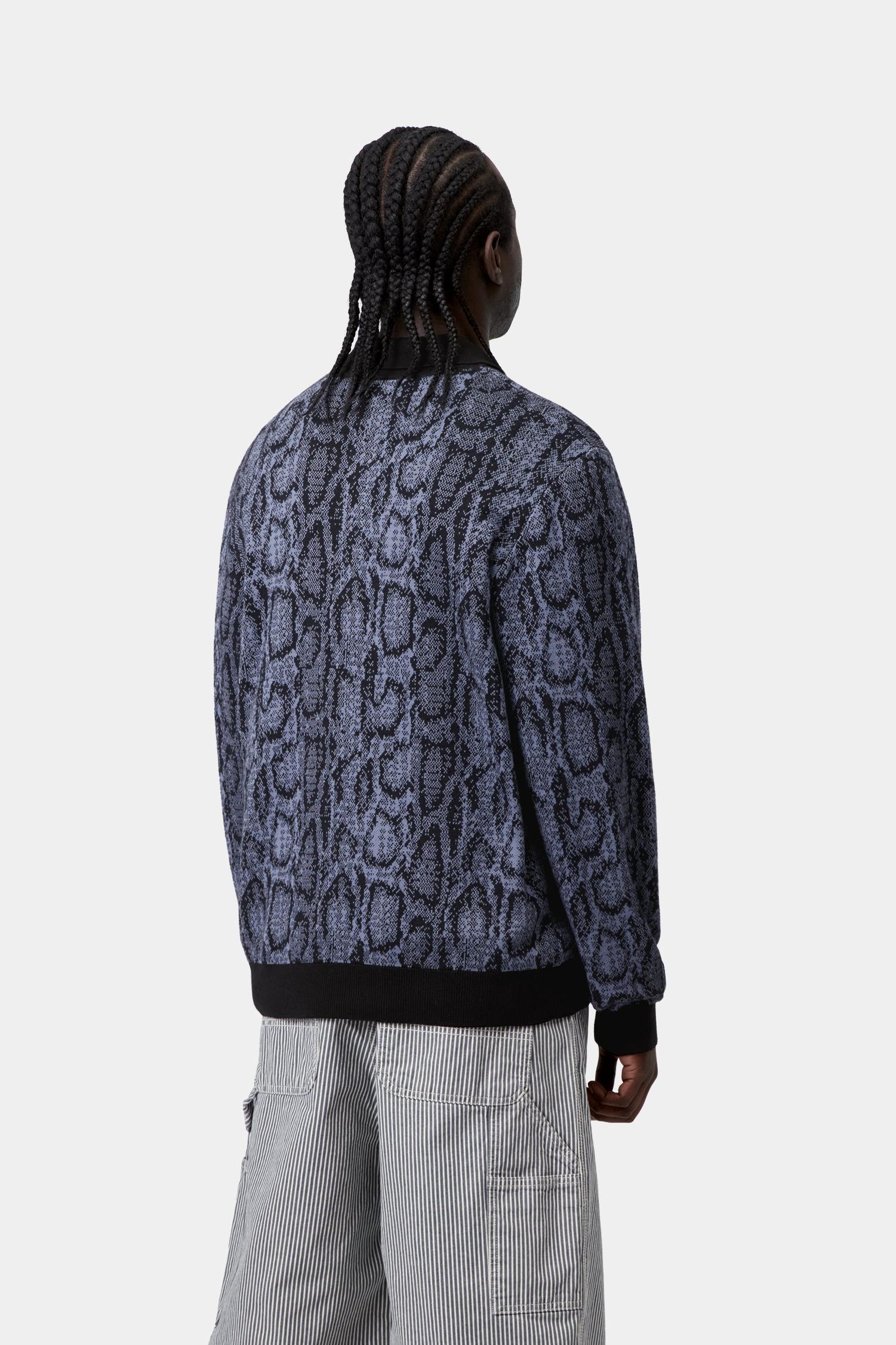 Snake Polo Velvet Blue