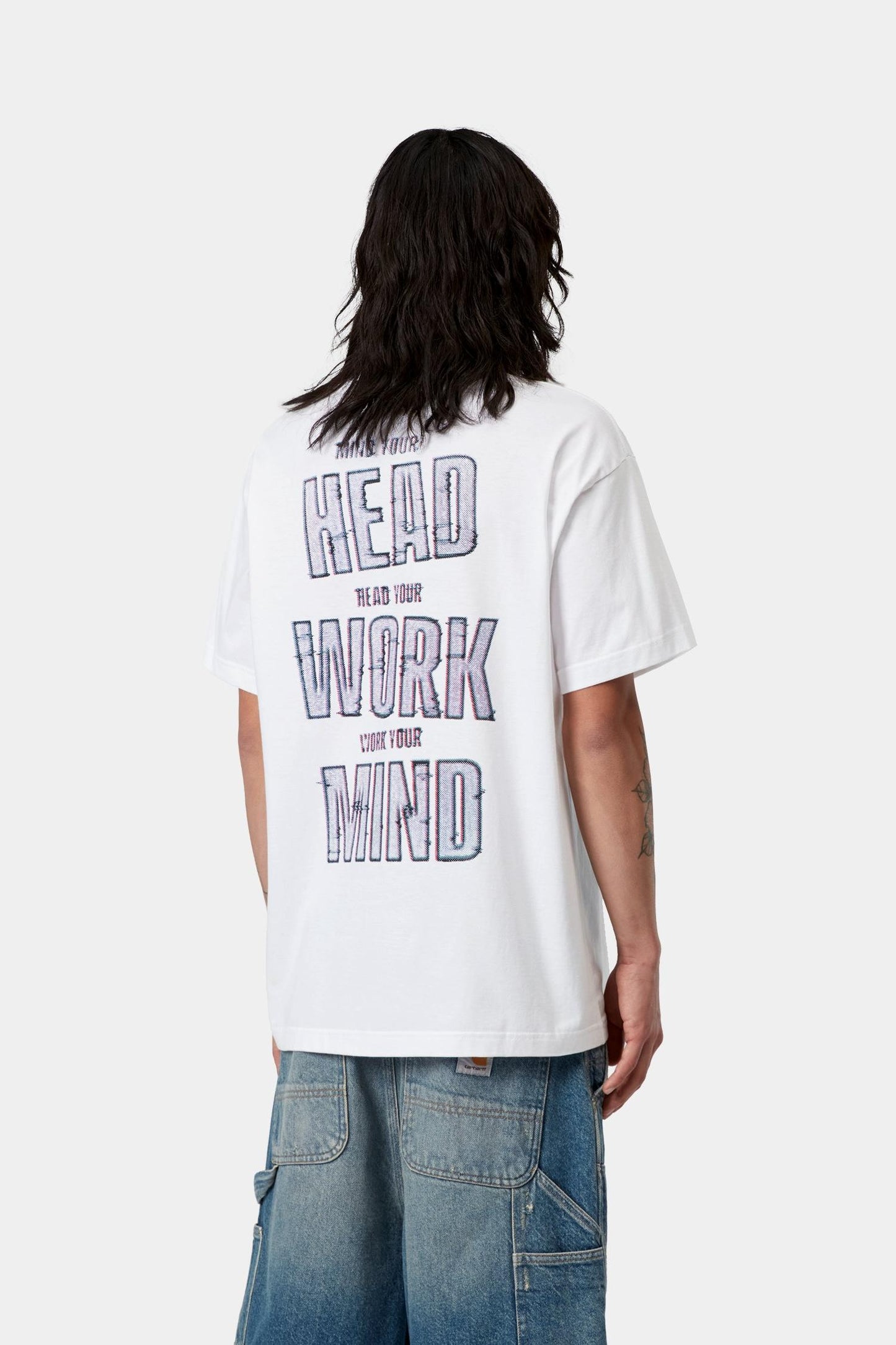 Mind Your Head T-Shirt White