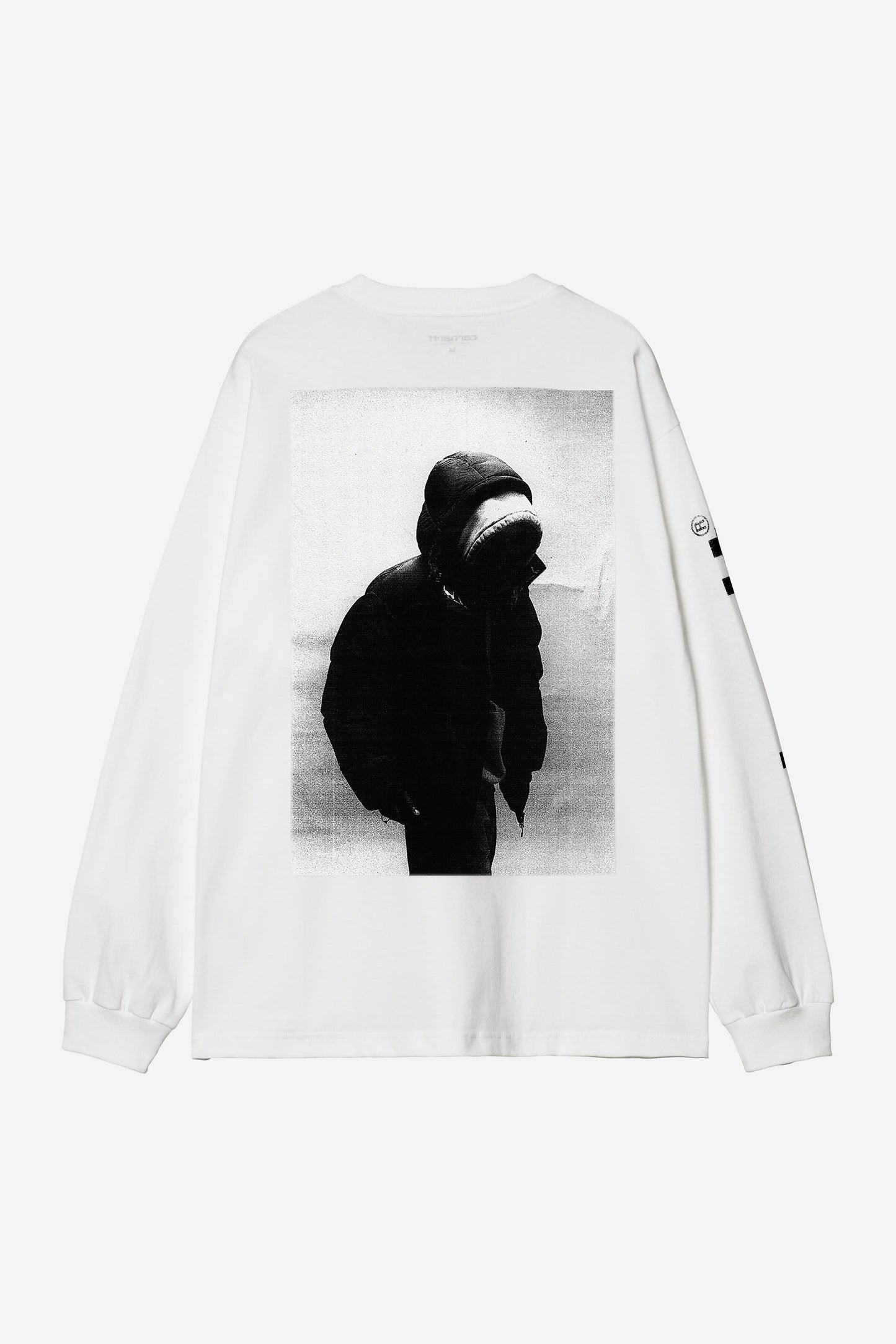 Long Sleeve Archive Script T-Shirt White
