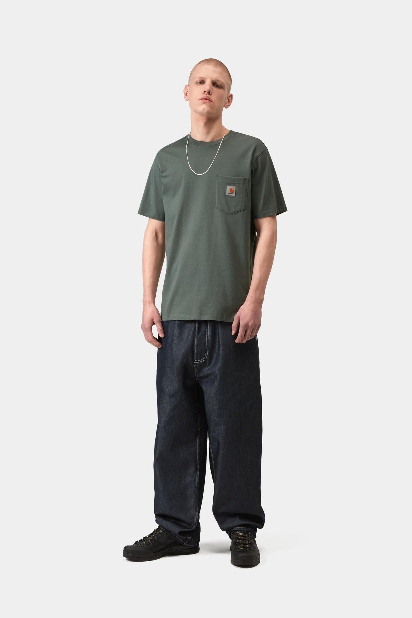 Pocket T-Shirt Velvet Green