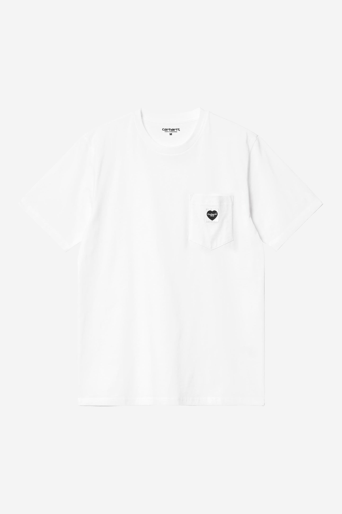 Pocket Heart T-Shirt White / Black