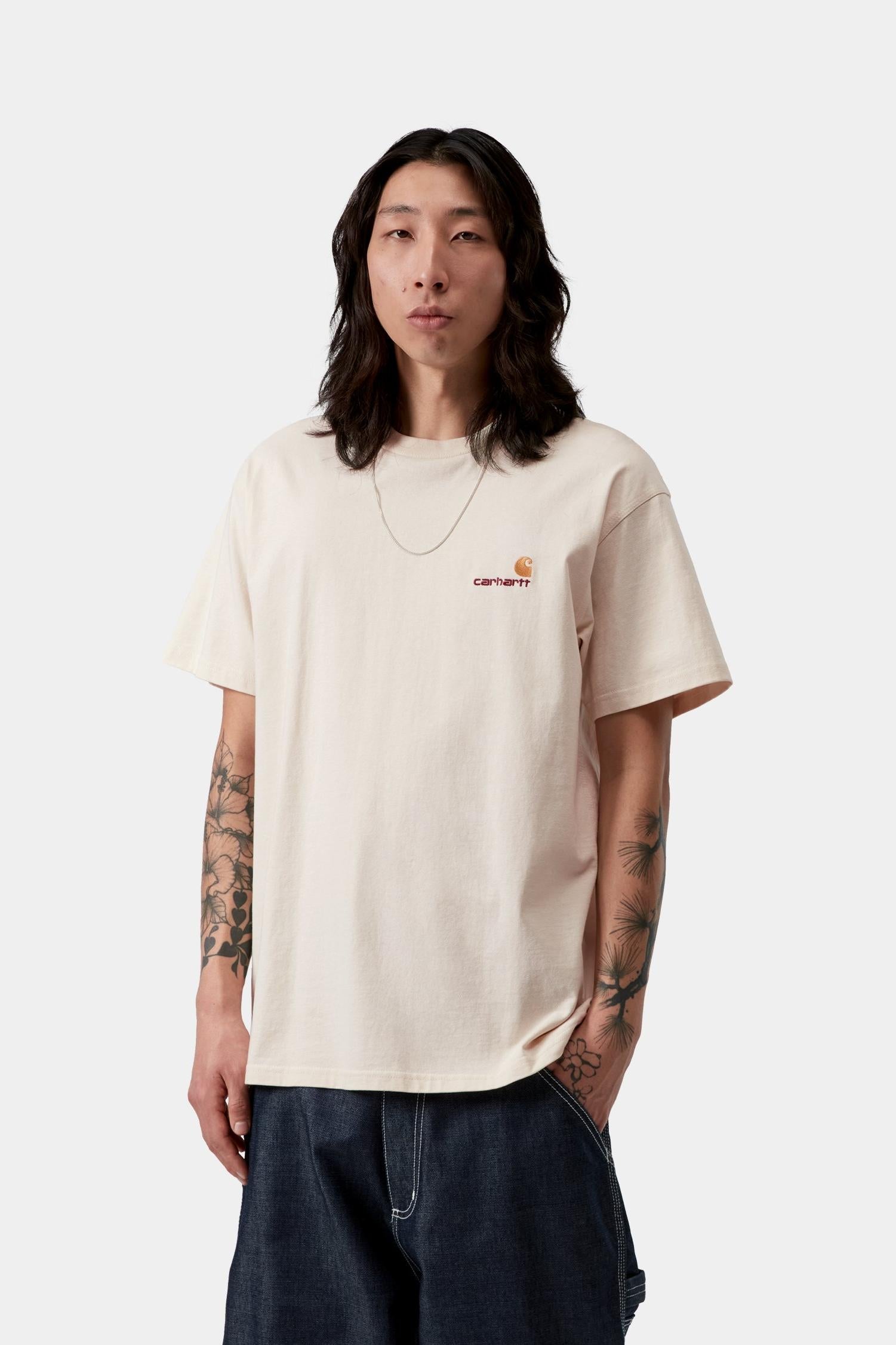 American Script T-Shirt Natural