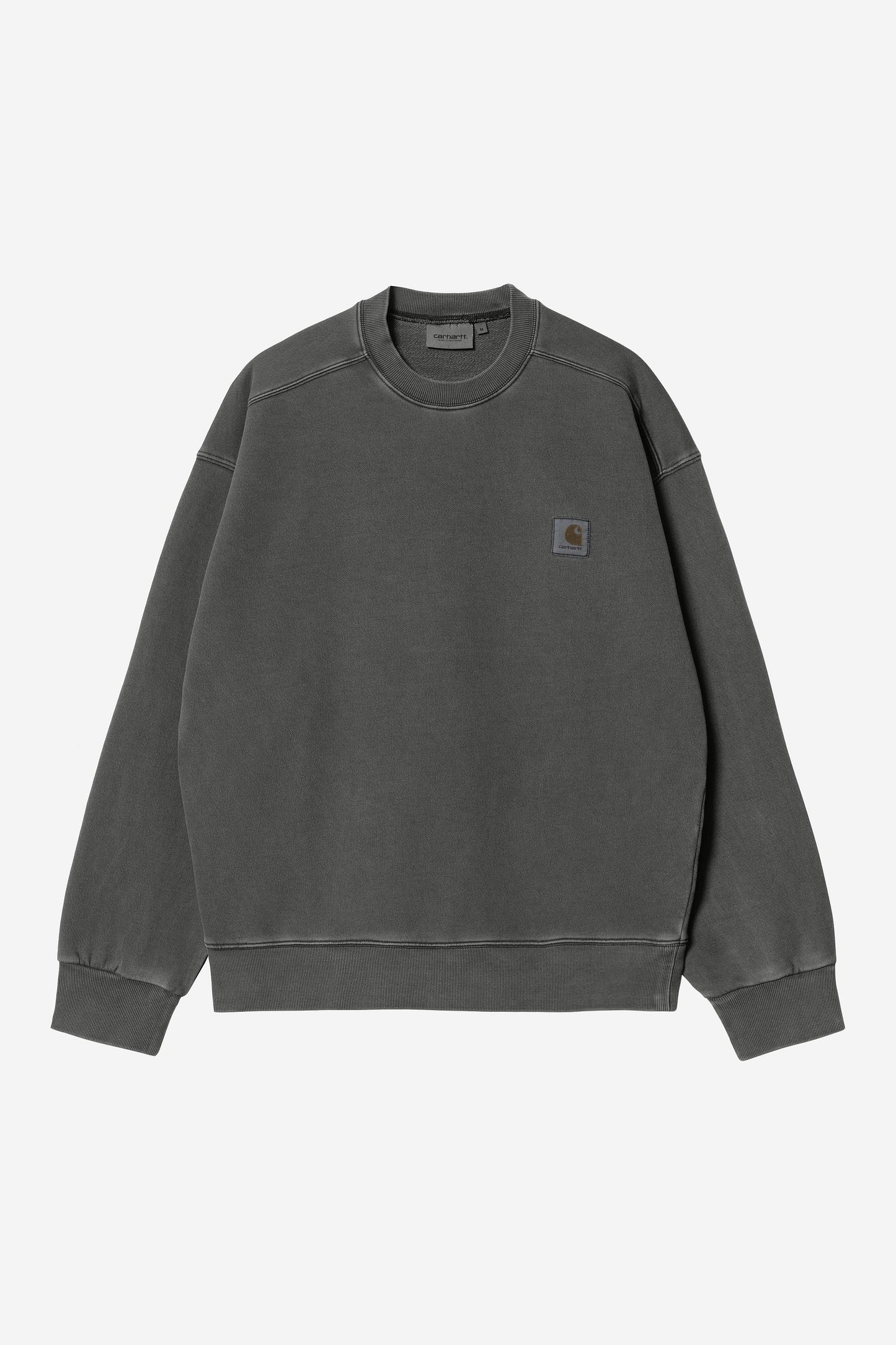 Nelson Sweatshirt Black (Garment Dyed)